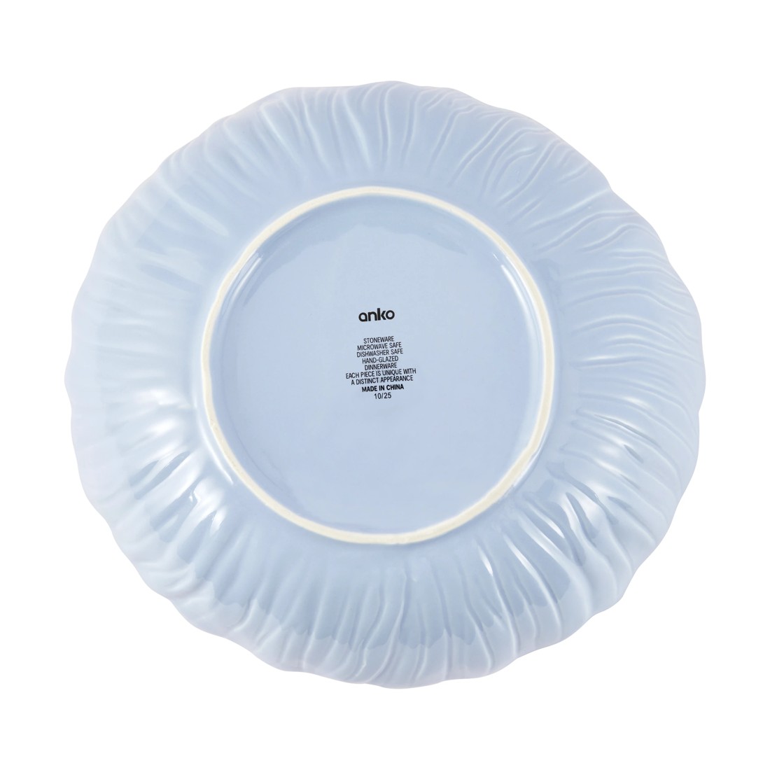 4 Blue Large Floral Bowl, 4 of 4