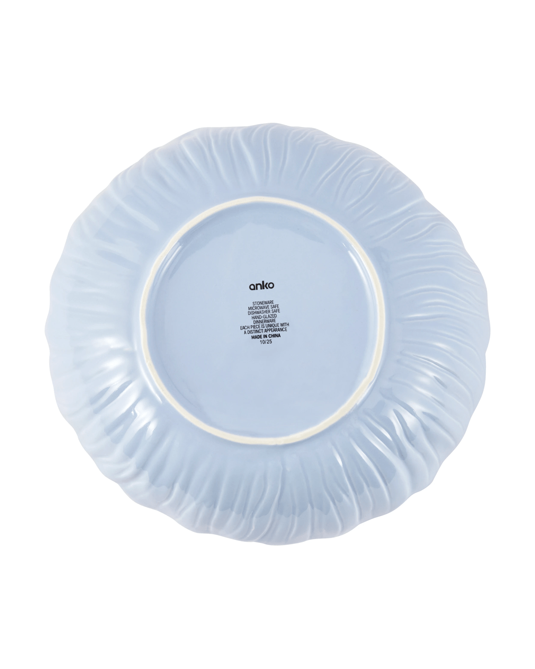 4 Blue Large Floral Bowl, 4 of 4