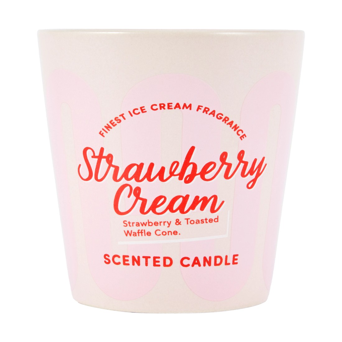 4 Strawberry Cream Ice Cream Candle, 4 of 6