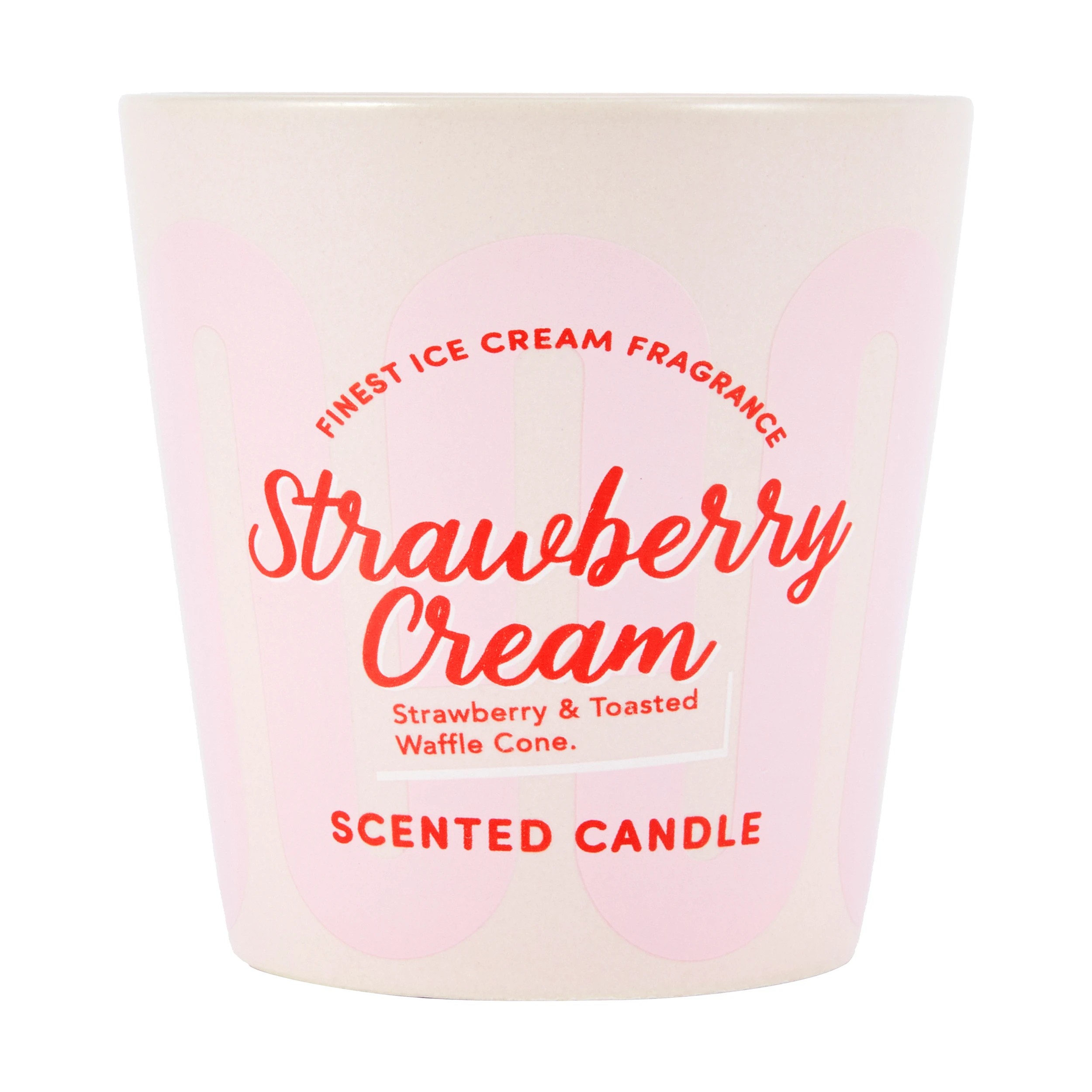 4 Strawberry Cream Ice Cream Candle, 4 of 6