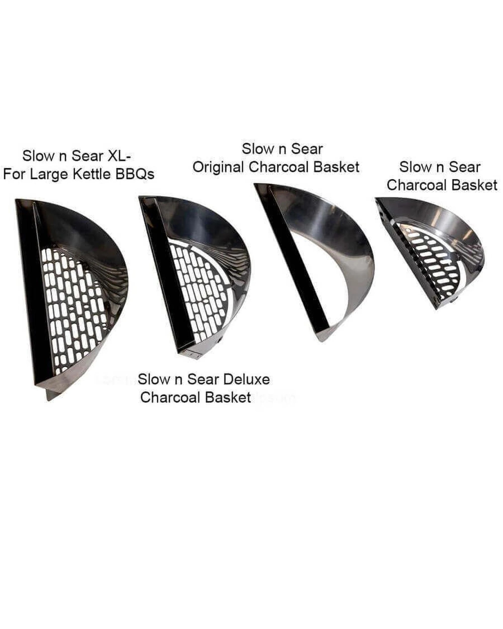 8 SNS Grills Slow n Sear XL Charcoal Basket - For Large Kettle BBQs, 8 of 10