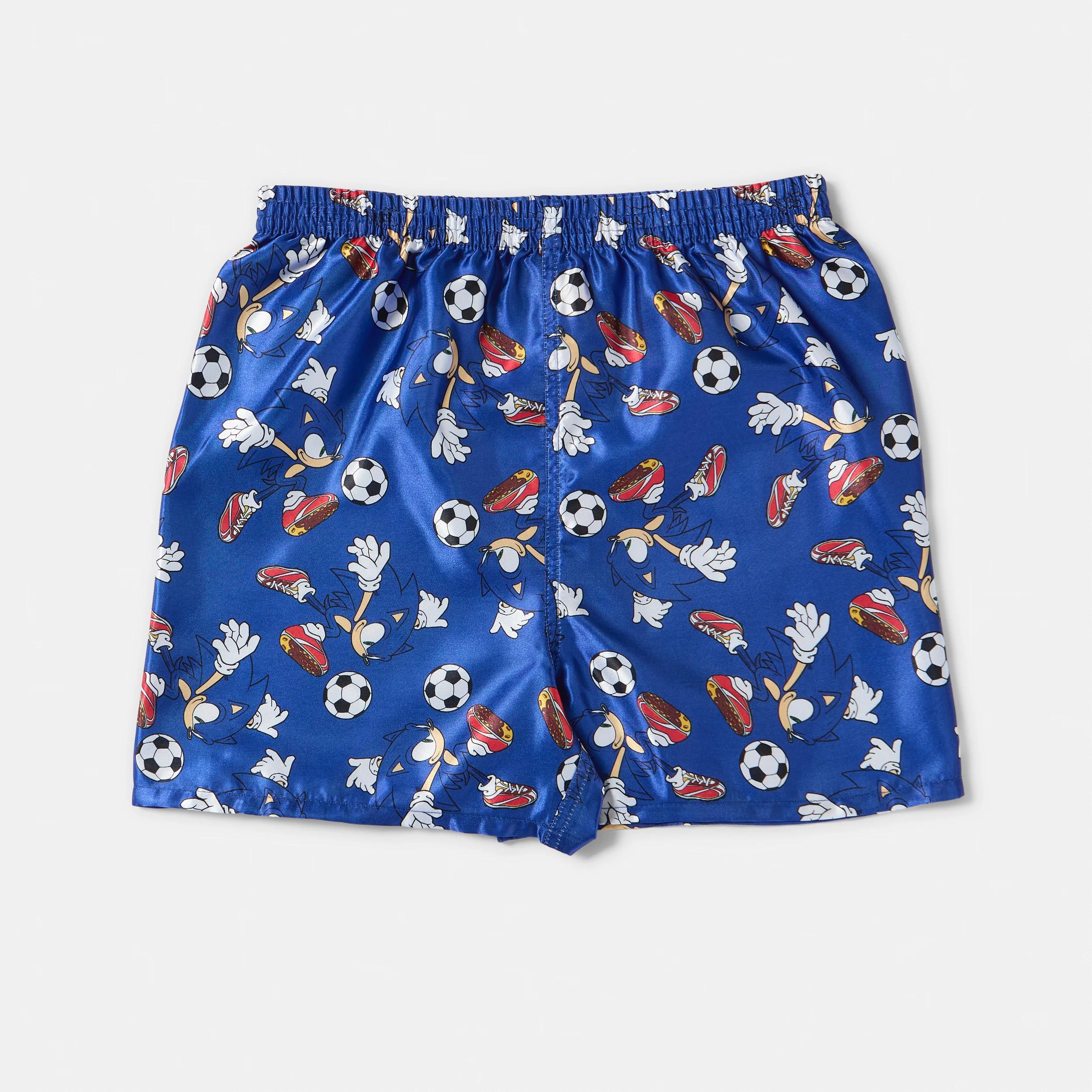 3 2 Pack Sonic License Satin Boxers SONIC, 3 of 4