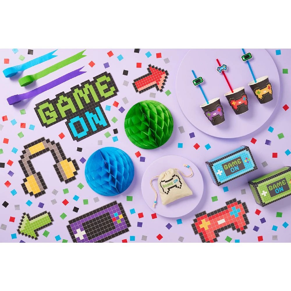 3 Otto Gamer Paper Glasses 8 Pack, 3 of 4