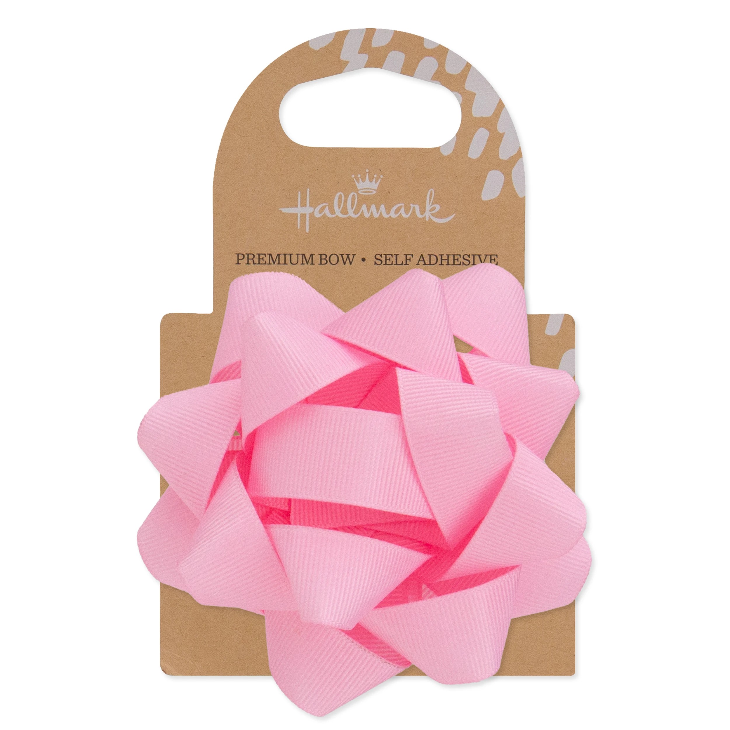 1 Hallmark Premium Self Adhesive Bow - Baby Pink, 1 of 3