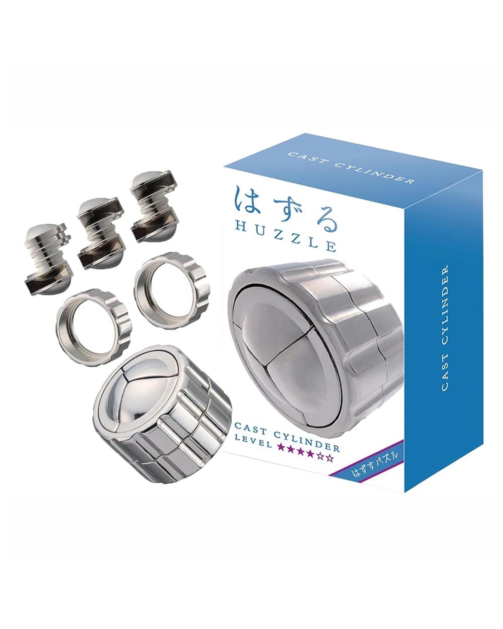 1 Hanayama Level 4 Cylinder Cast Puzzle, 1 of 1