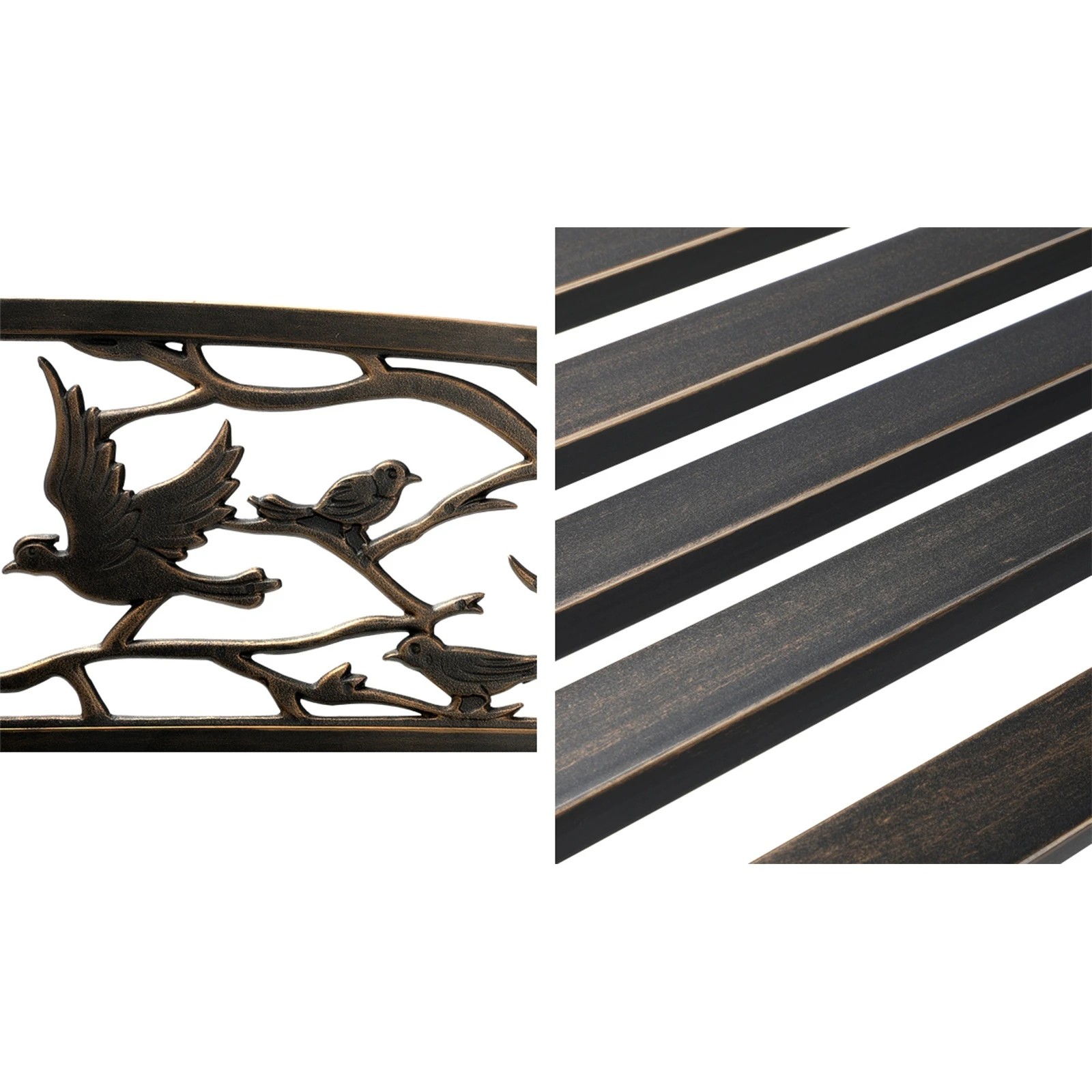 6 Livsip Garden Bench Outdoor Chair
 - Bronze, 6 of 10