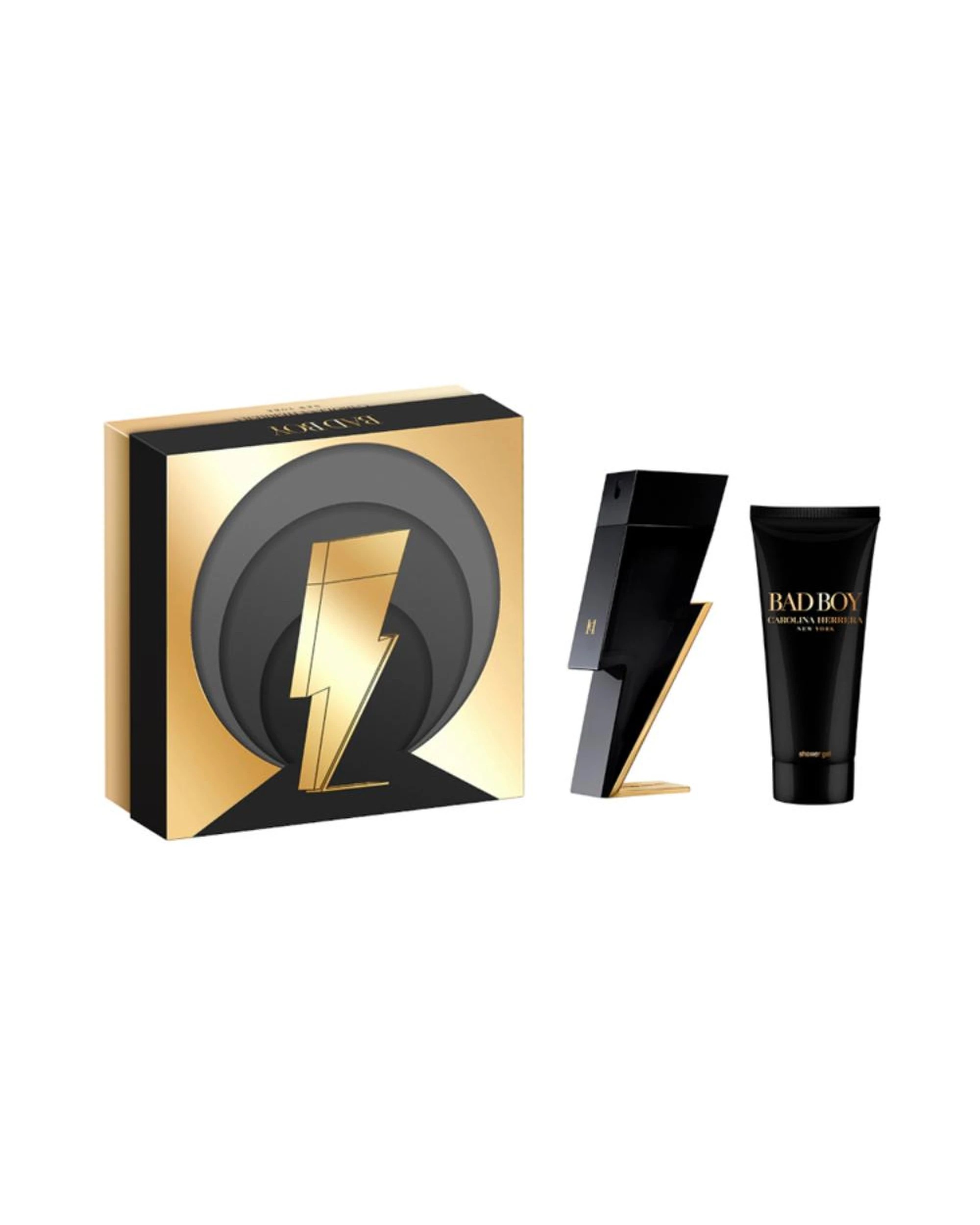 1 Carolina Herrera Bad Boy 2 Piece Fragrance Gift Set, 1 of 1