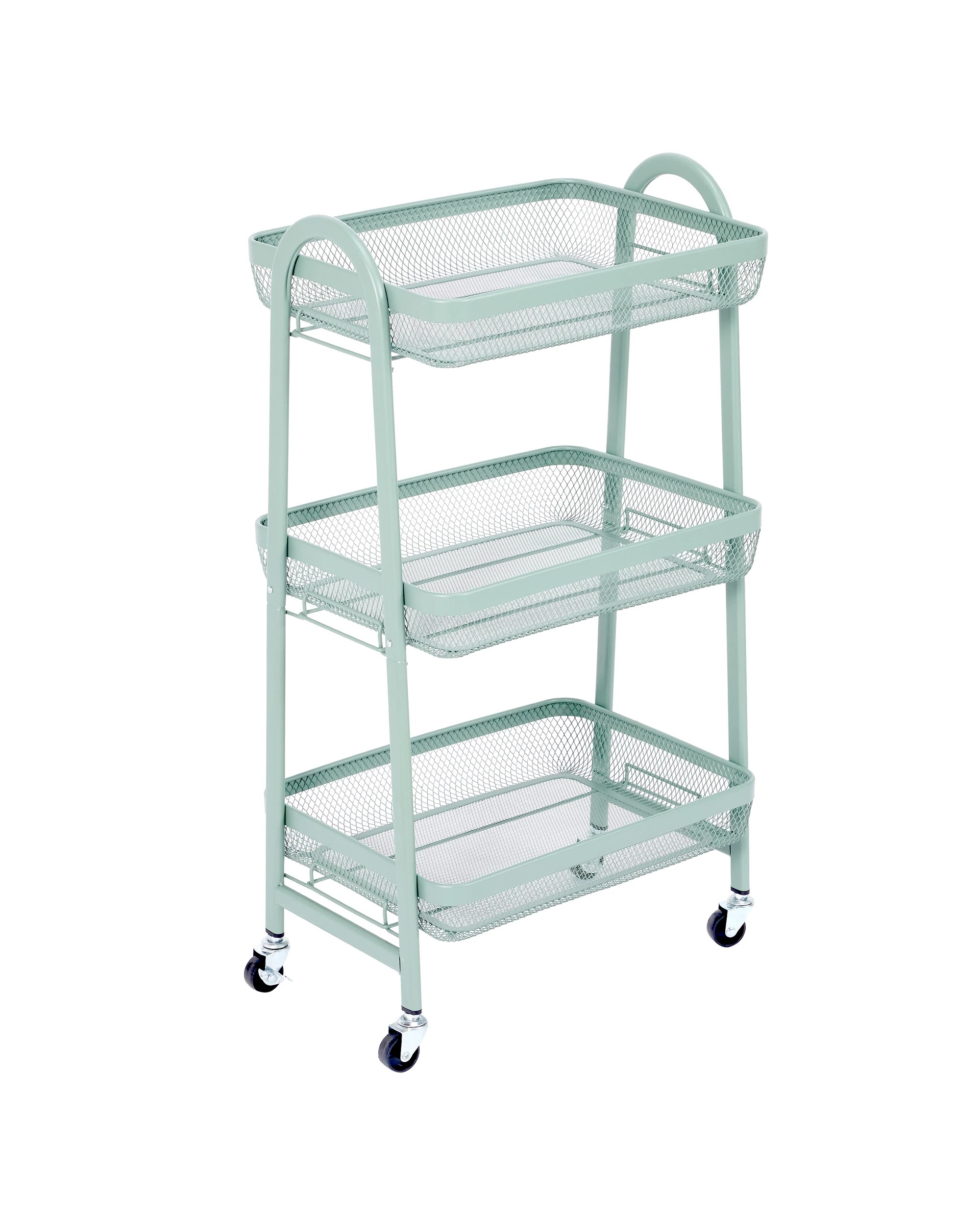 1 3 Tier Mesh Trolley, 1 of 7