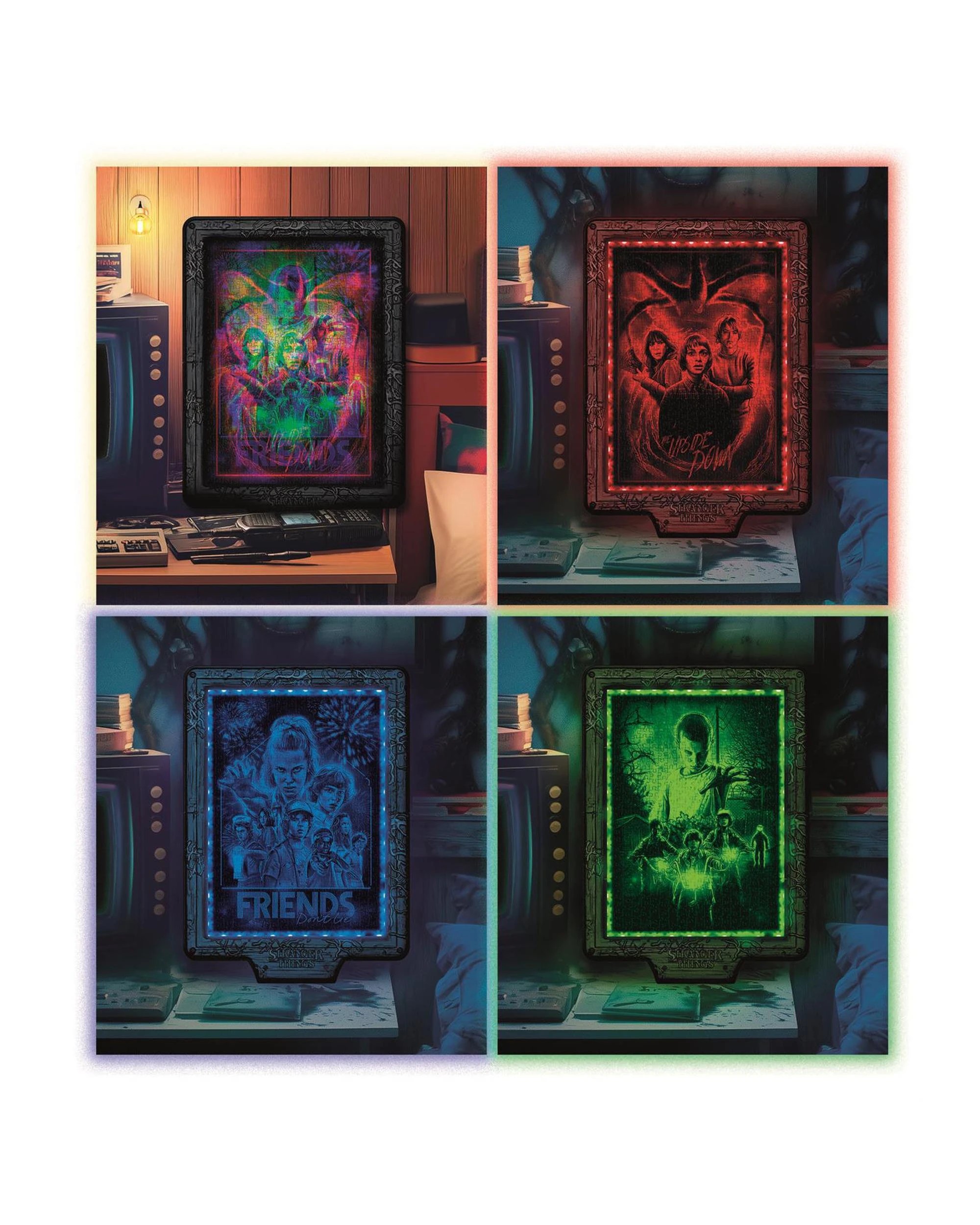 5 Clementoni The Metamorphic Art Collection Stranger Things The Upside Down 520 Piece Jigsaw Puzzle, 5 of 6