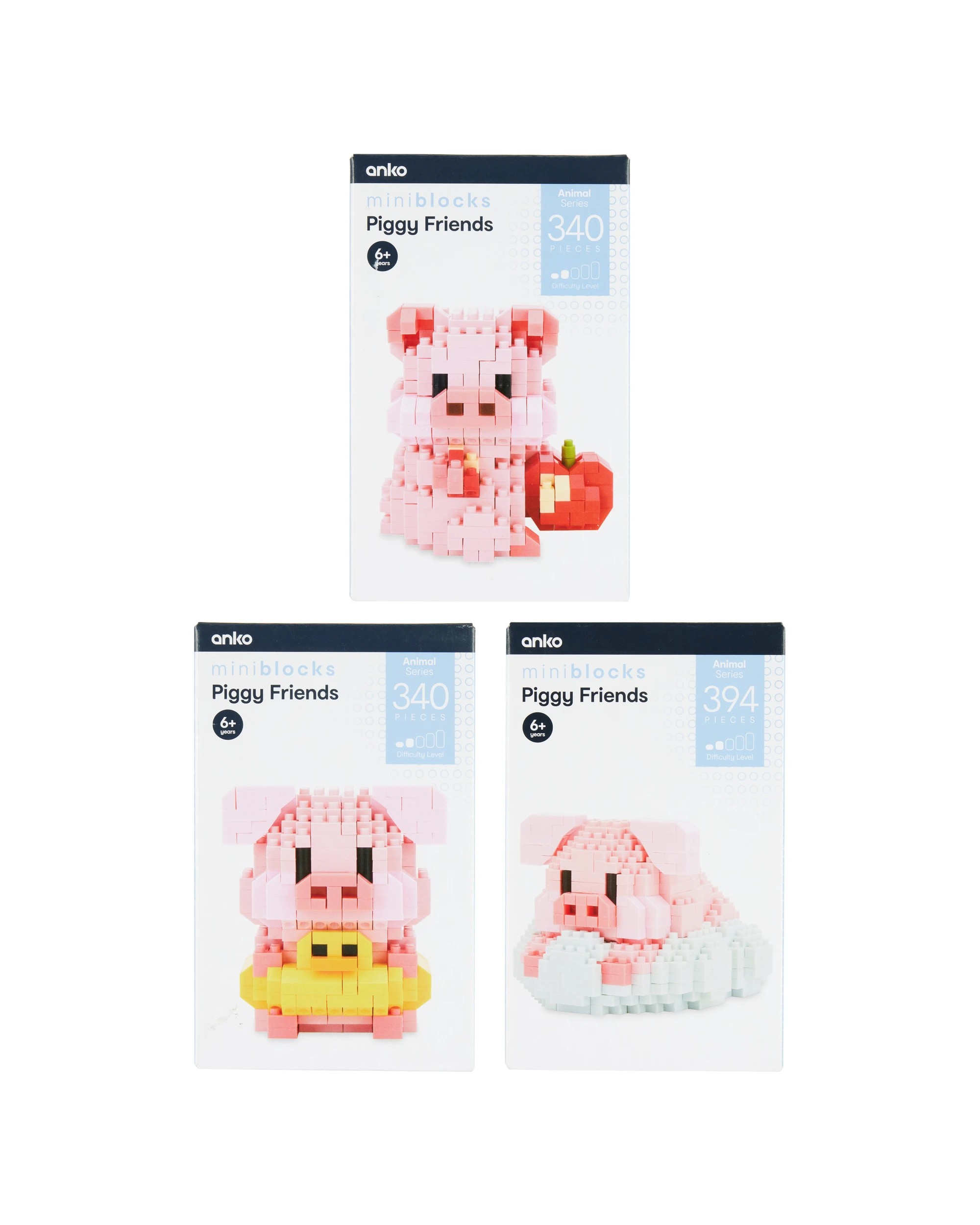 1 Mini Blocks Animal Series: Piggy Friends - Assorted, 1 of 8