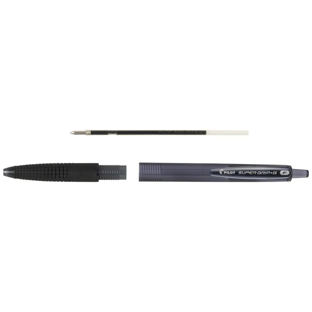 4 PILOT Super Grip G Retractable Ballpoint Pen 0.7mm Black 4Pk, 4 of 7