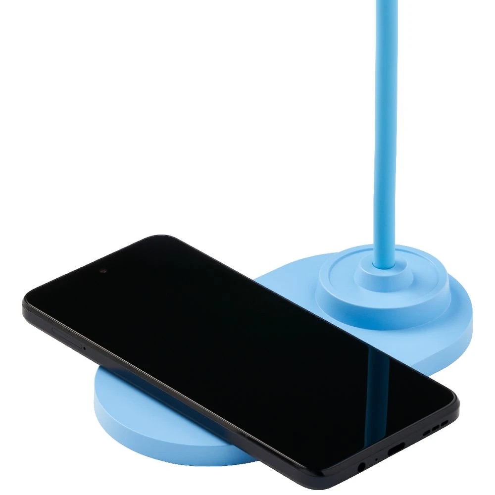 4 Studymate Wireless Charger with LED Lamp Blue, 4 of 4