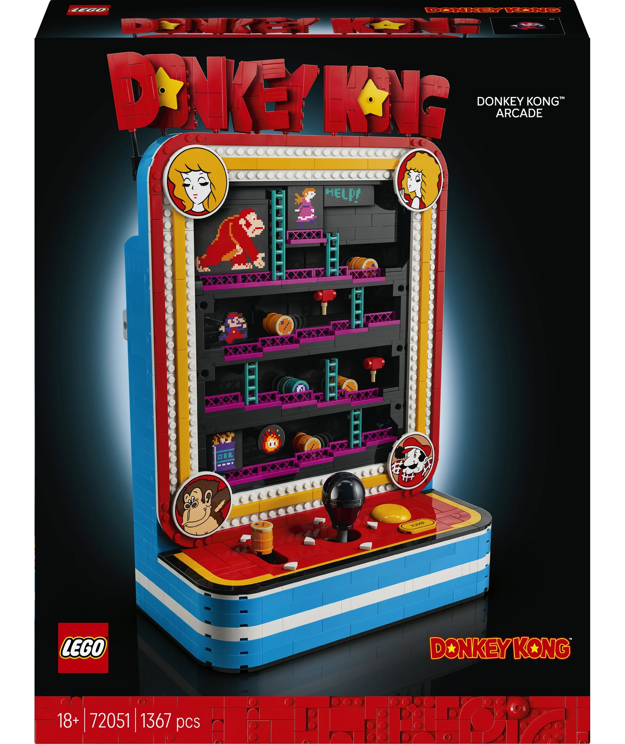 1 LEGO Super Mario Donkey Kong Arcade 72051, 1 of 10