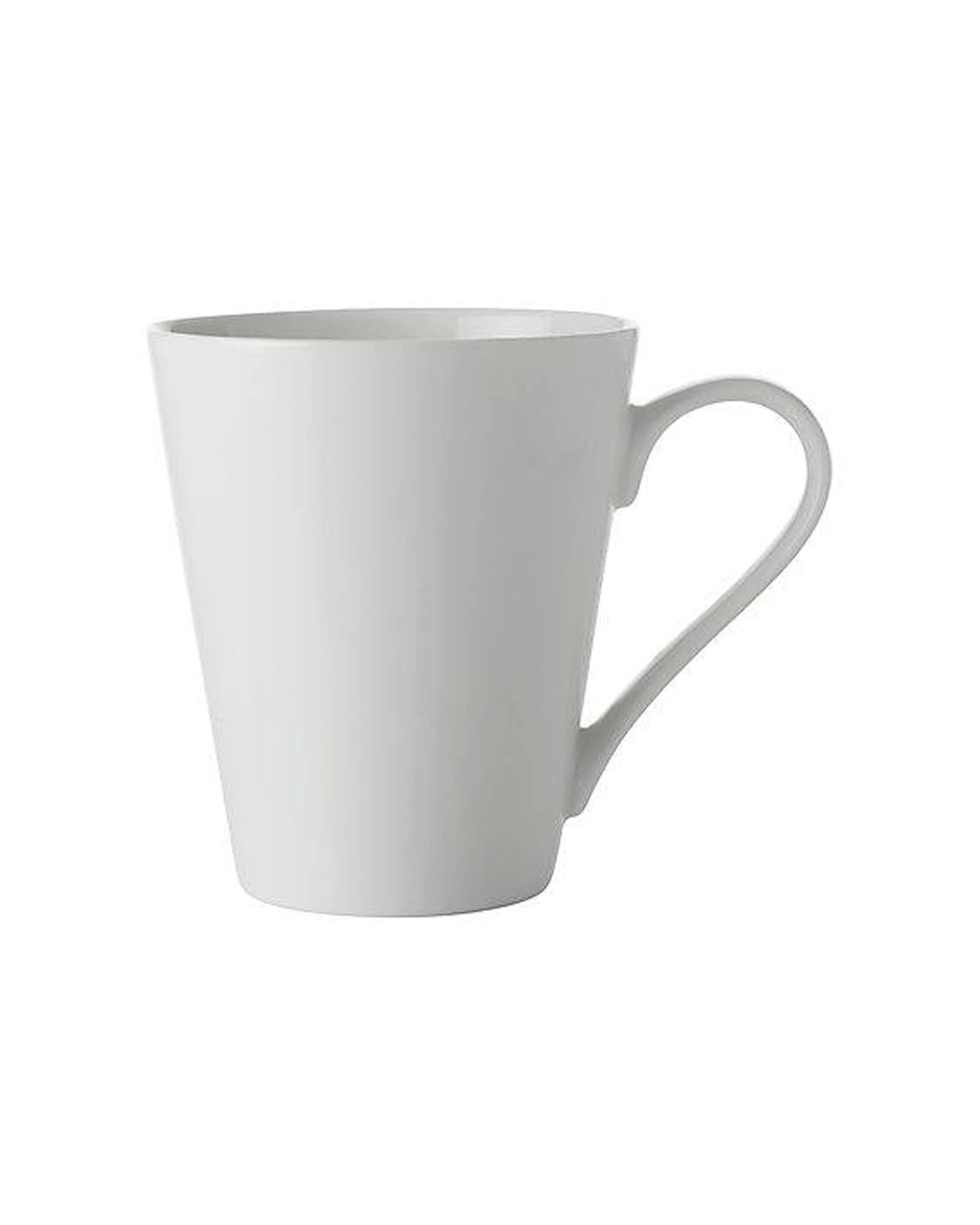 1 Maxwell & Williams 300ml Durable Porcelain Conical Mug - Kitchen Mug
 - White, 1 of 3