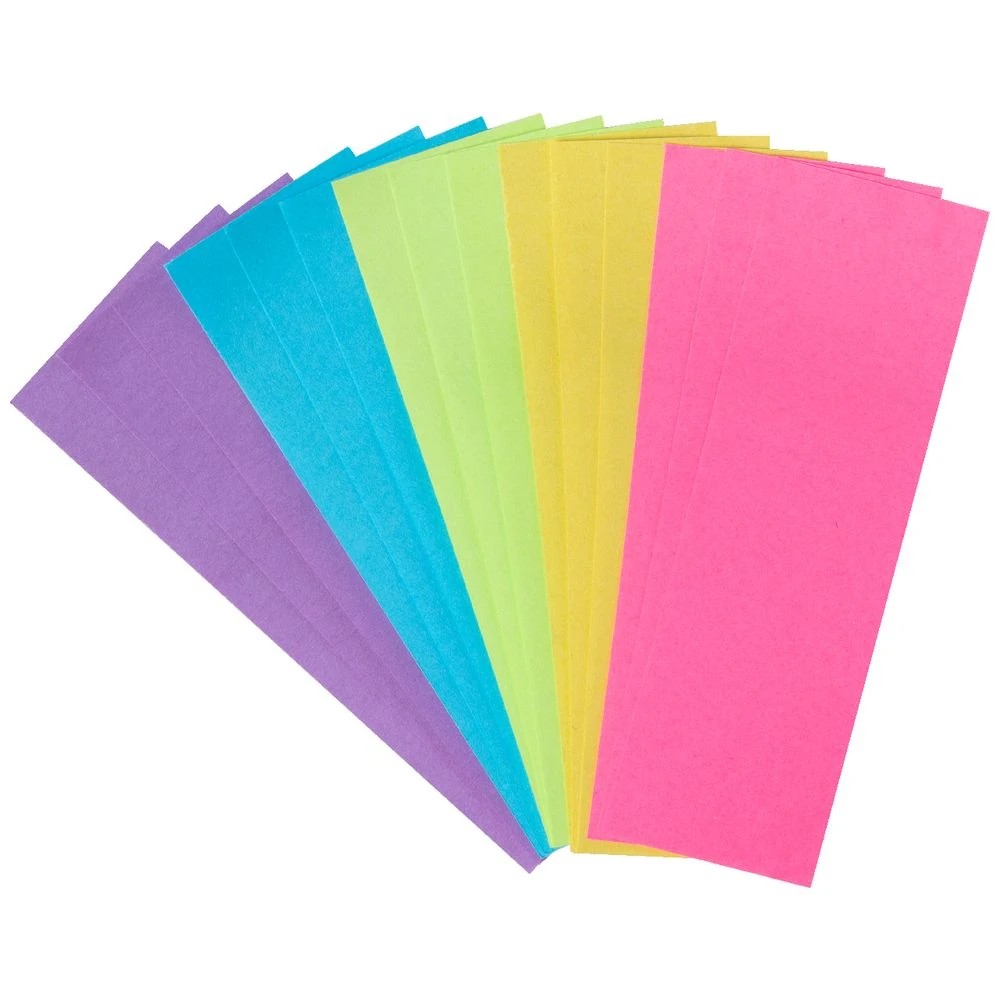 4 J.Burrows Page Markers 23x73mm Assorted 5 Pack, 4 of 4