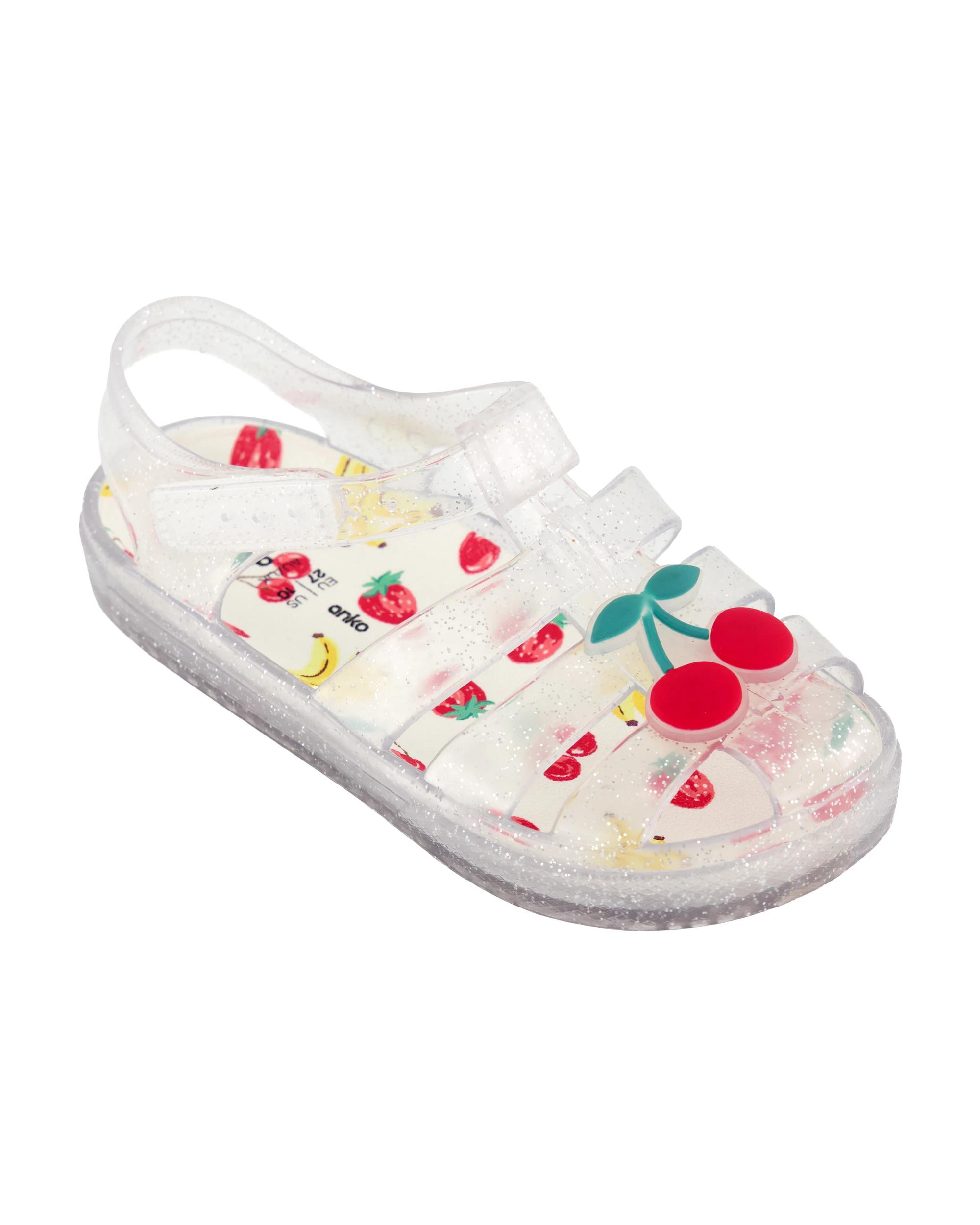 1 Junior Jelly Sandals Fruit, 1 of 4