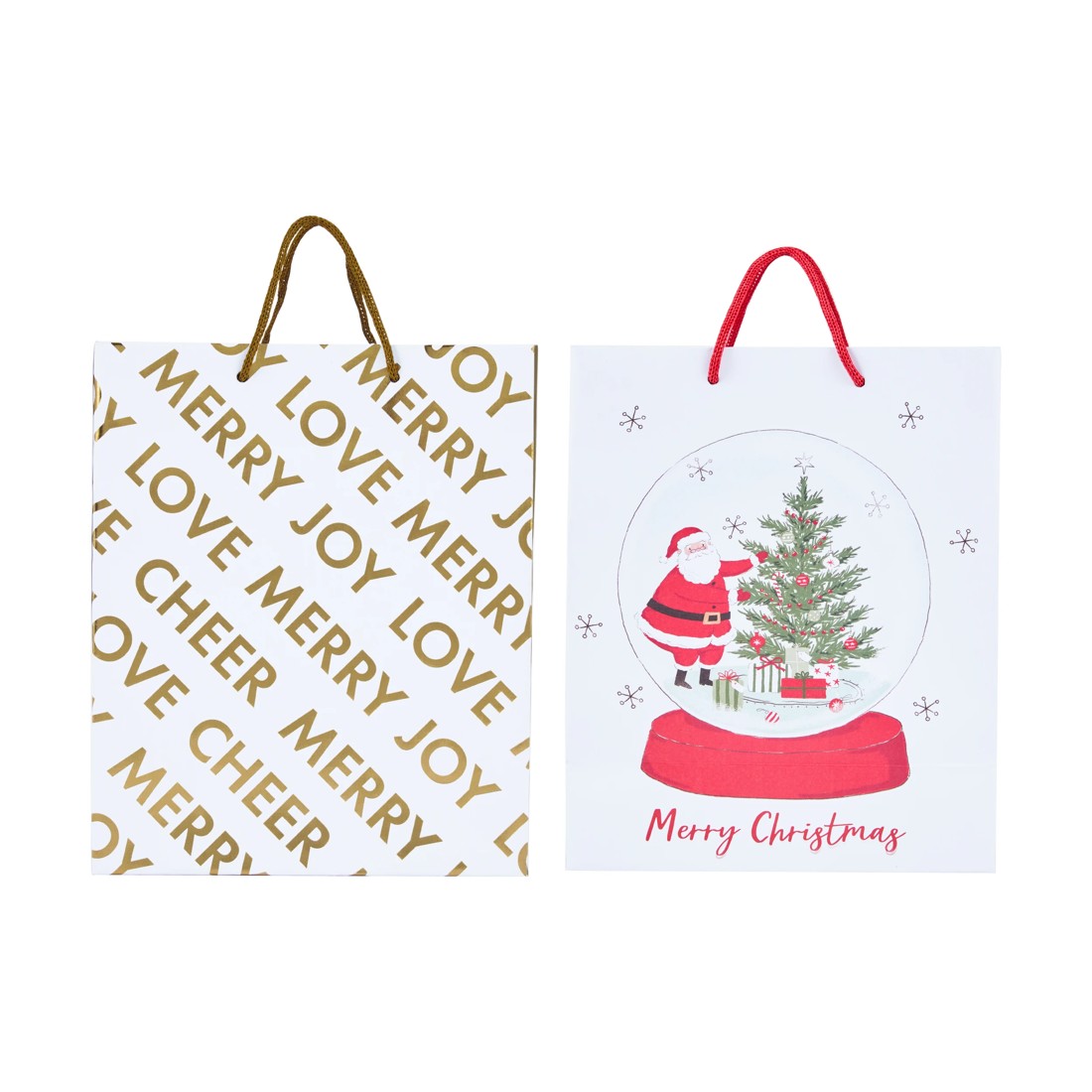 2 Christmas Gift Bag - Medium, Assorted, 2 of 4