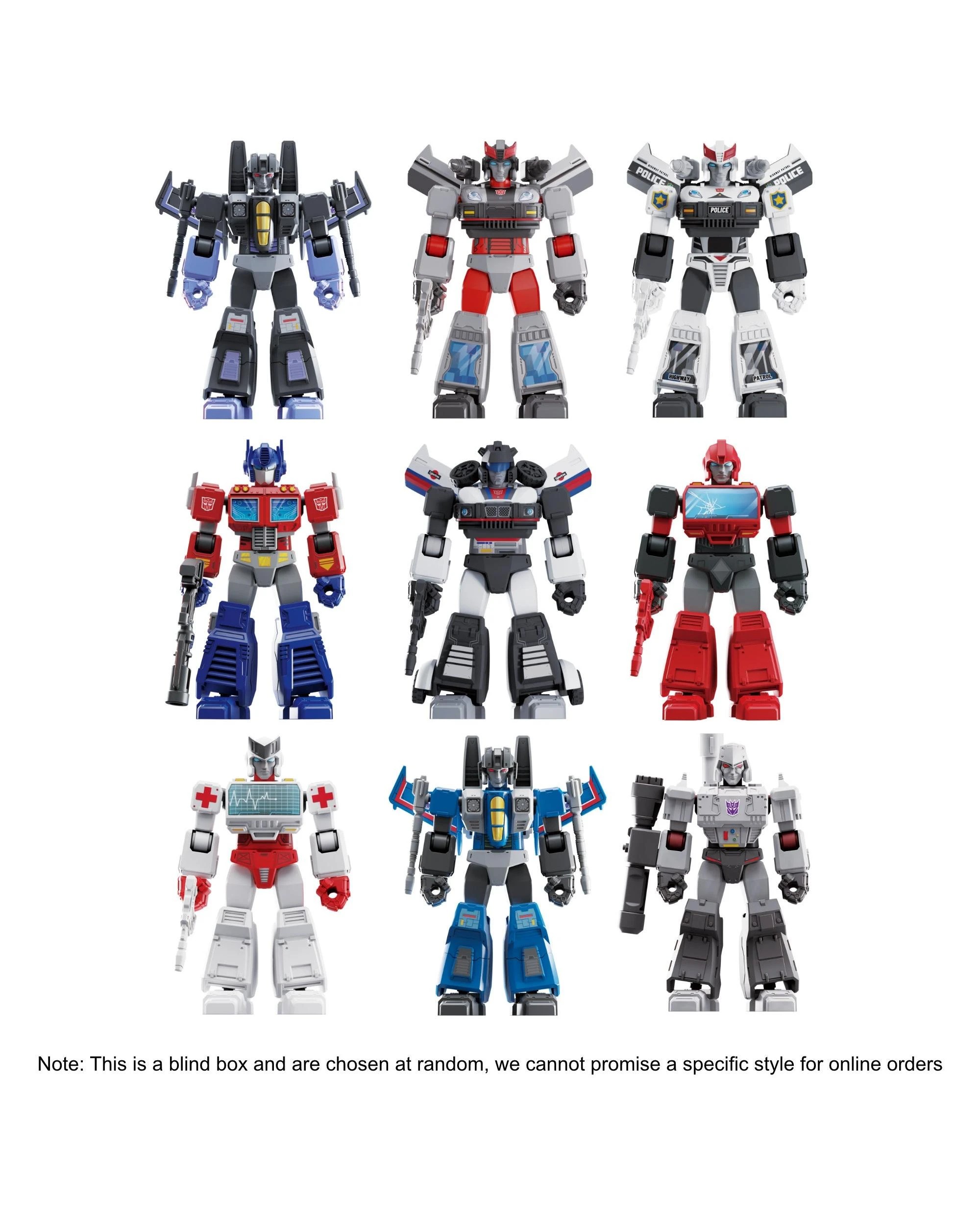 2 Blokees Transformers Galaxy Version 01 Roll Out Model Kit Blind Box, 2 of 3