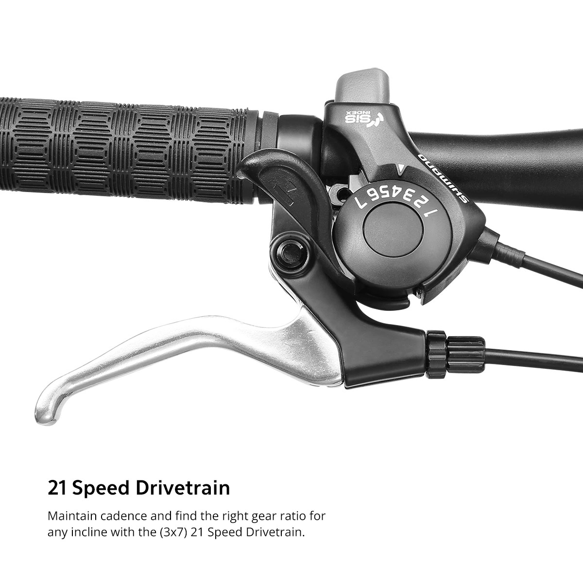 5 Progear Trail Dual Suspension MTB 26x17" Shadow, 5 of 8