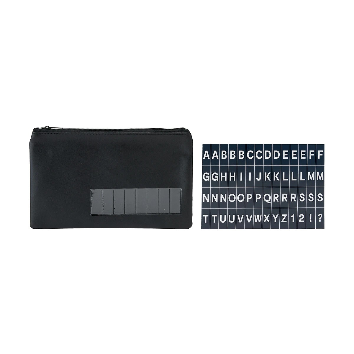 2 Small Name Pencil Case - Black, 2 of 7