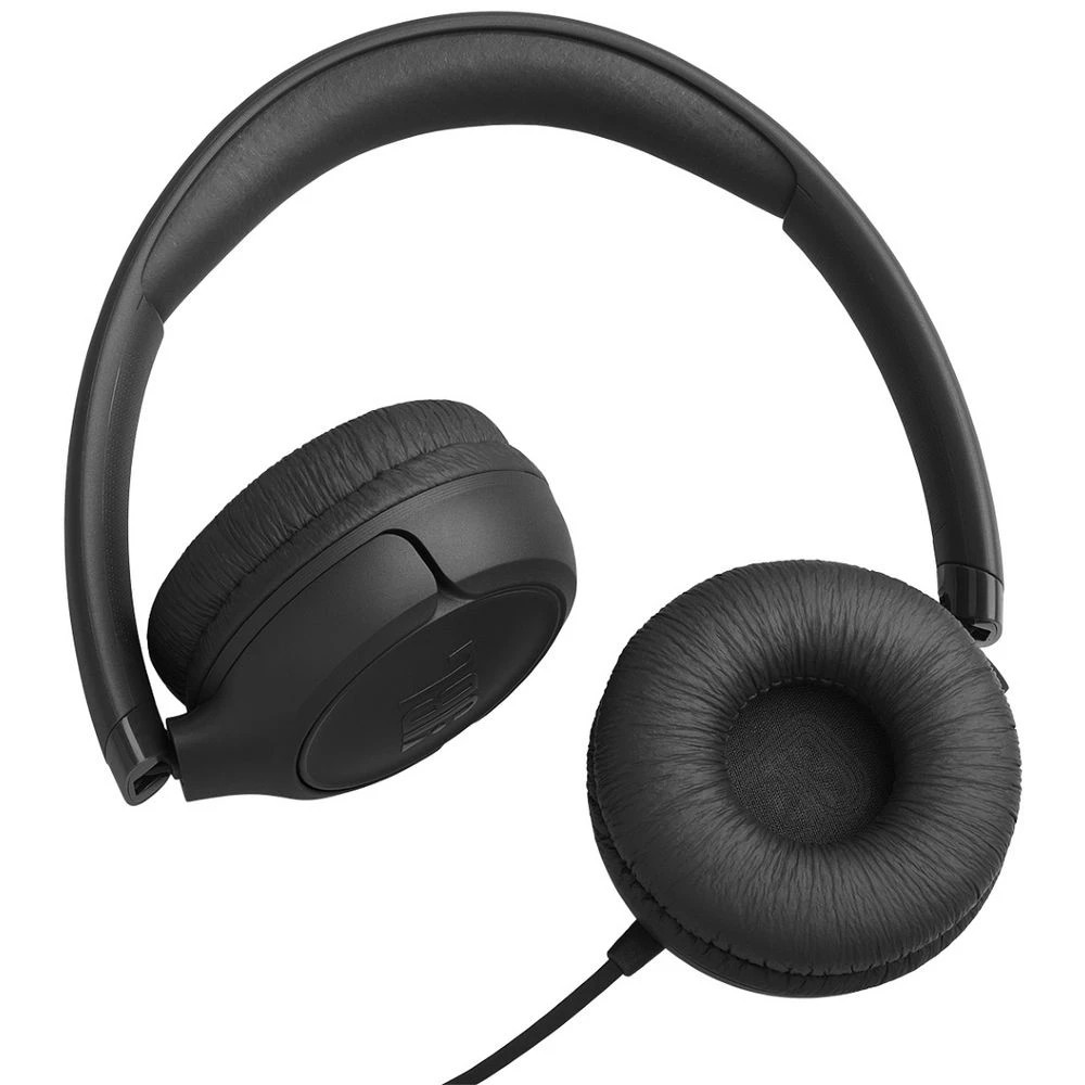 4 JBL Tune 530 Wired On-Ear Headphones Black, 4 of 5