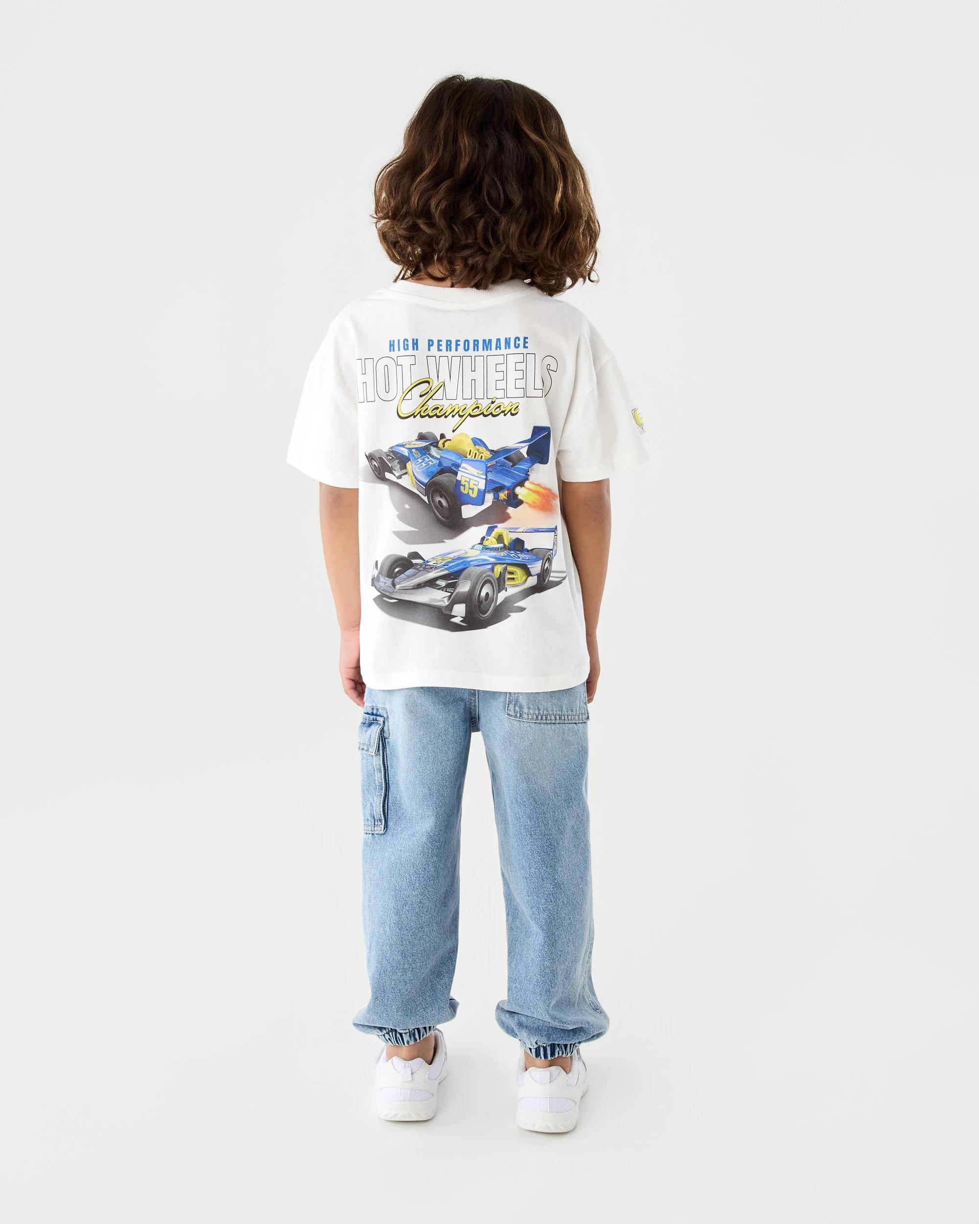 9 Hot Wheels License Oversized Printed T-shirt Hot Wheels, 9 of 9