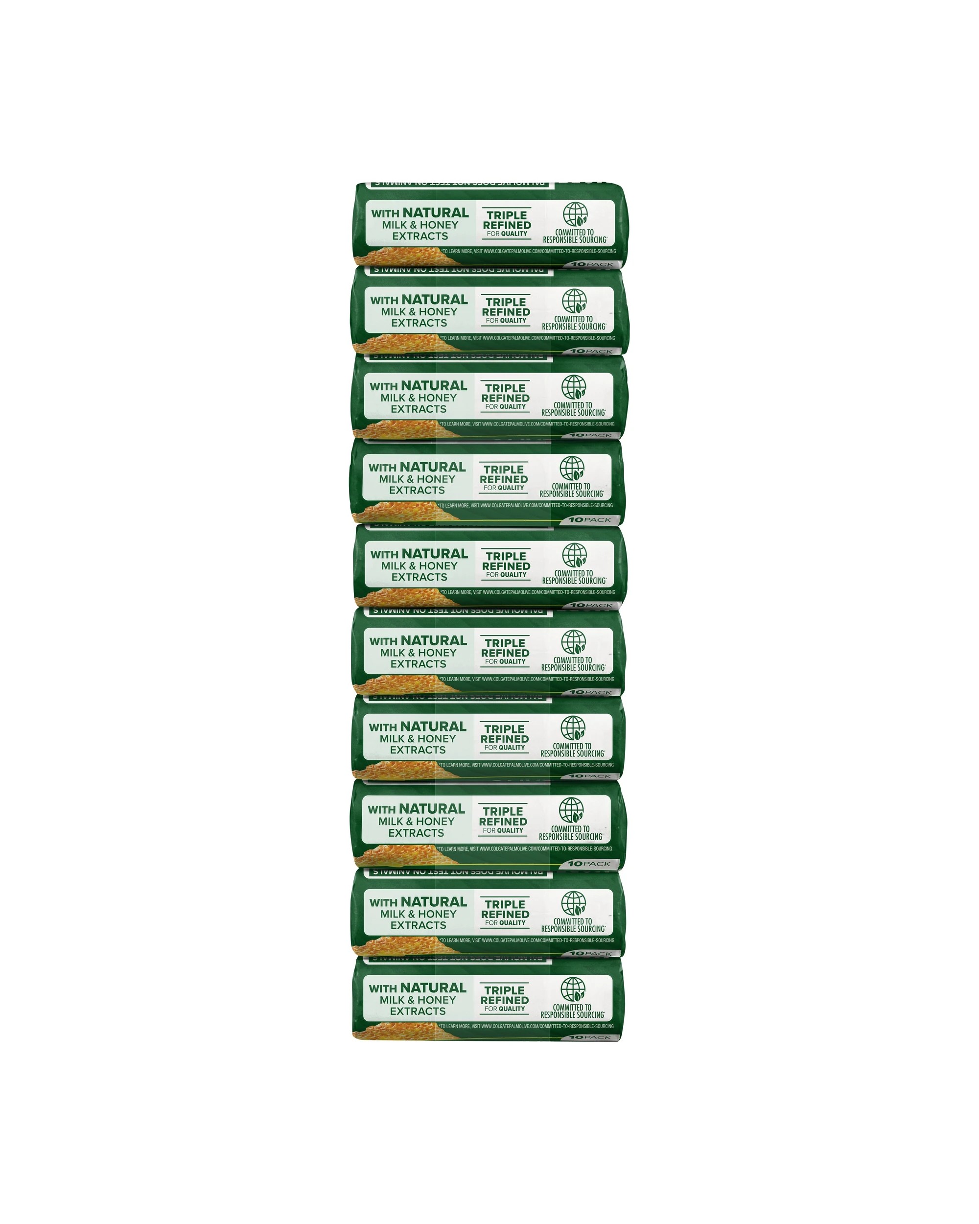 4 Palmolive 10 Pack Naturals Moisture Care Bar Soap 90g - Milk & Honey, 4 of 9