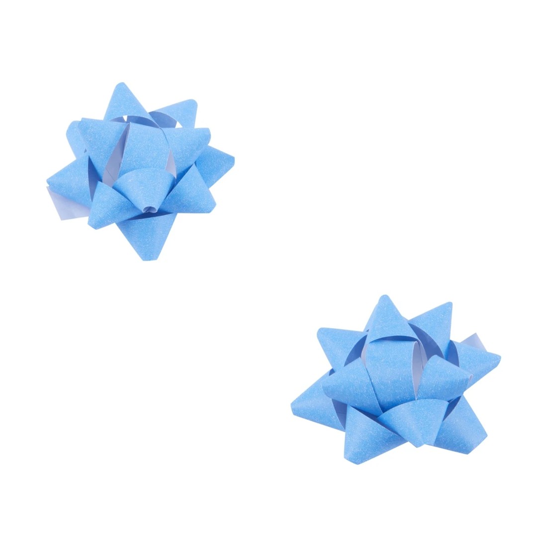 8 10 Piece Mini Paper Bows - Brights, 8 of 8