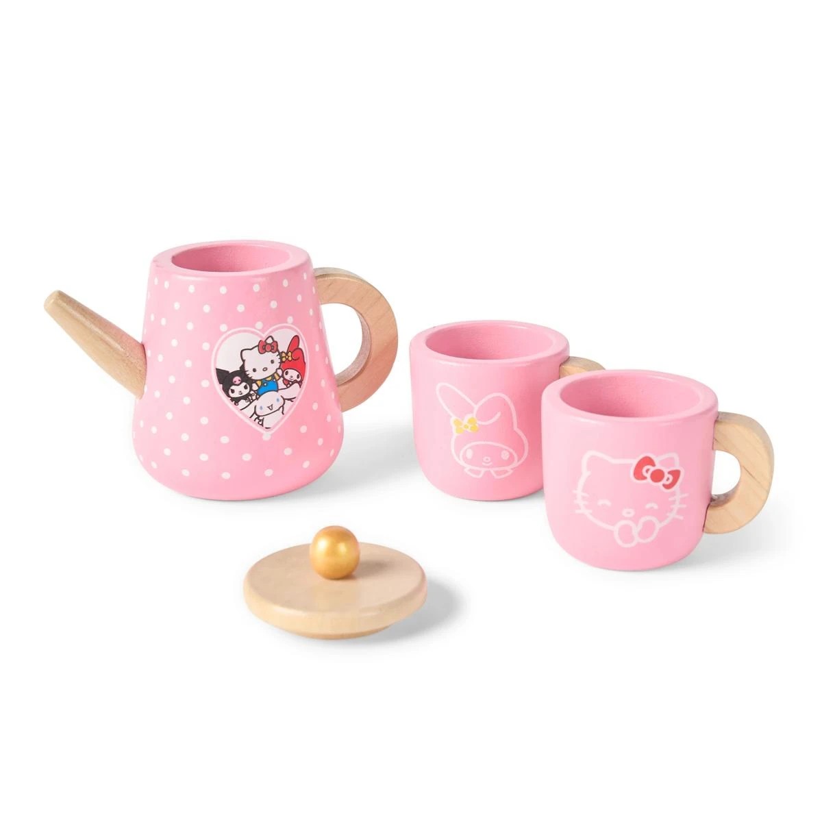 7 15 Piece Hello Kitty and Friends Wooden Food Set, 7 of 10