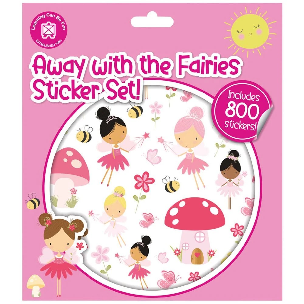 1 Learning Can Be Fun Sticker Set Away with the Fairies, 1 of 3