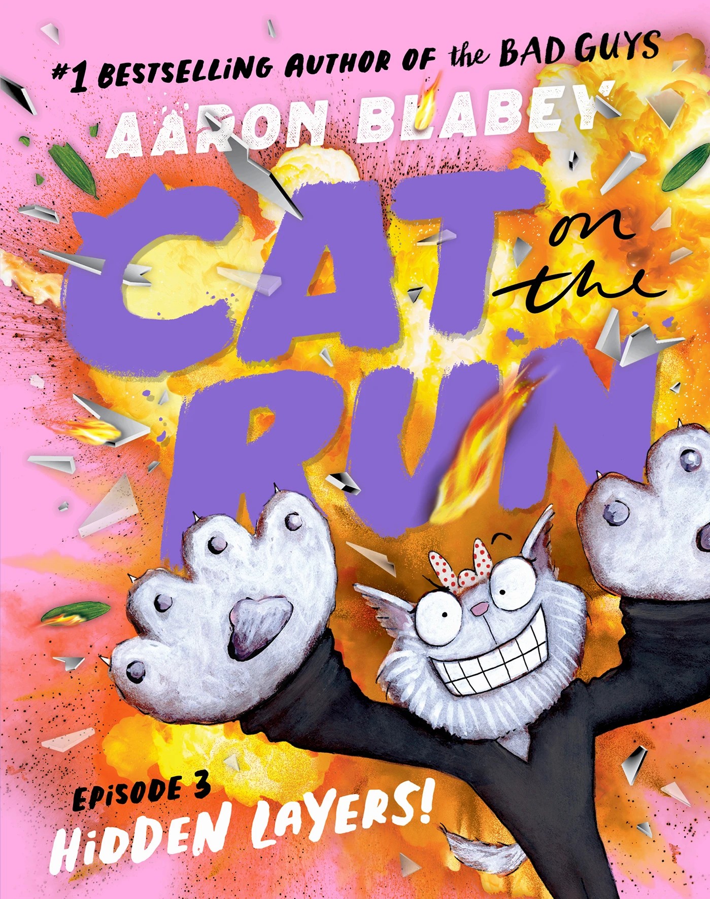 1 Cat on the Run: Hidden Layers! Episode 3 by Aaron Blabey - Book