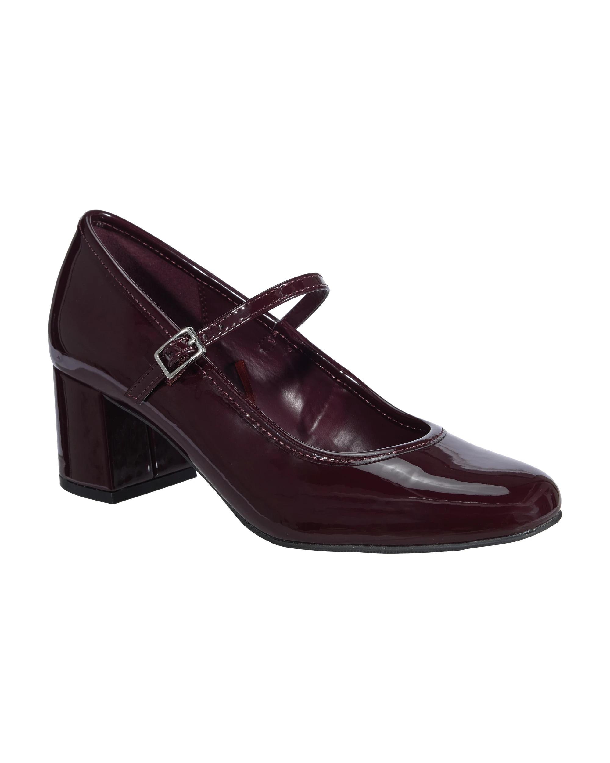 2 Buckle Heels Wine, 2 of 5