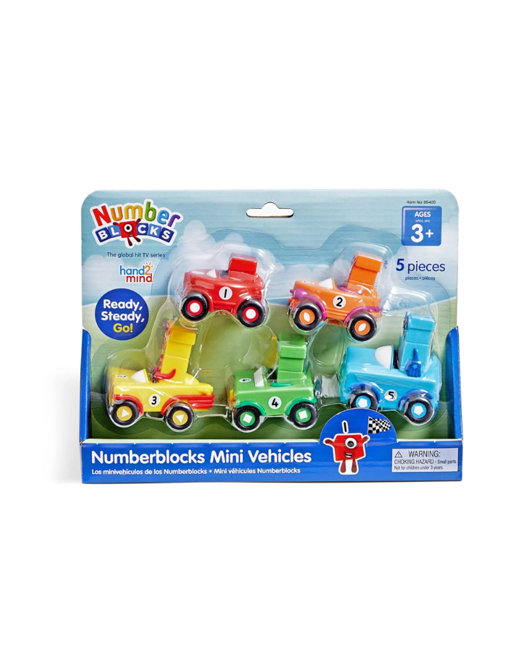 1 Numberblocks Mini Vehicle Set Of 5, 1 of 4