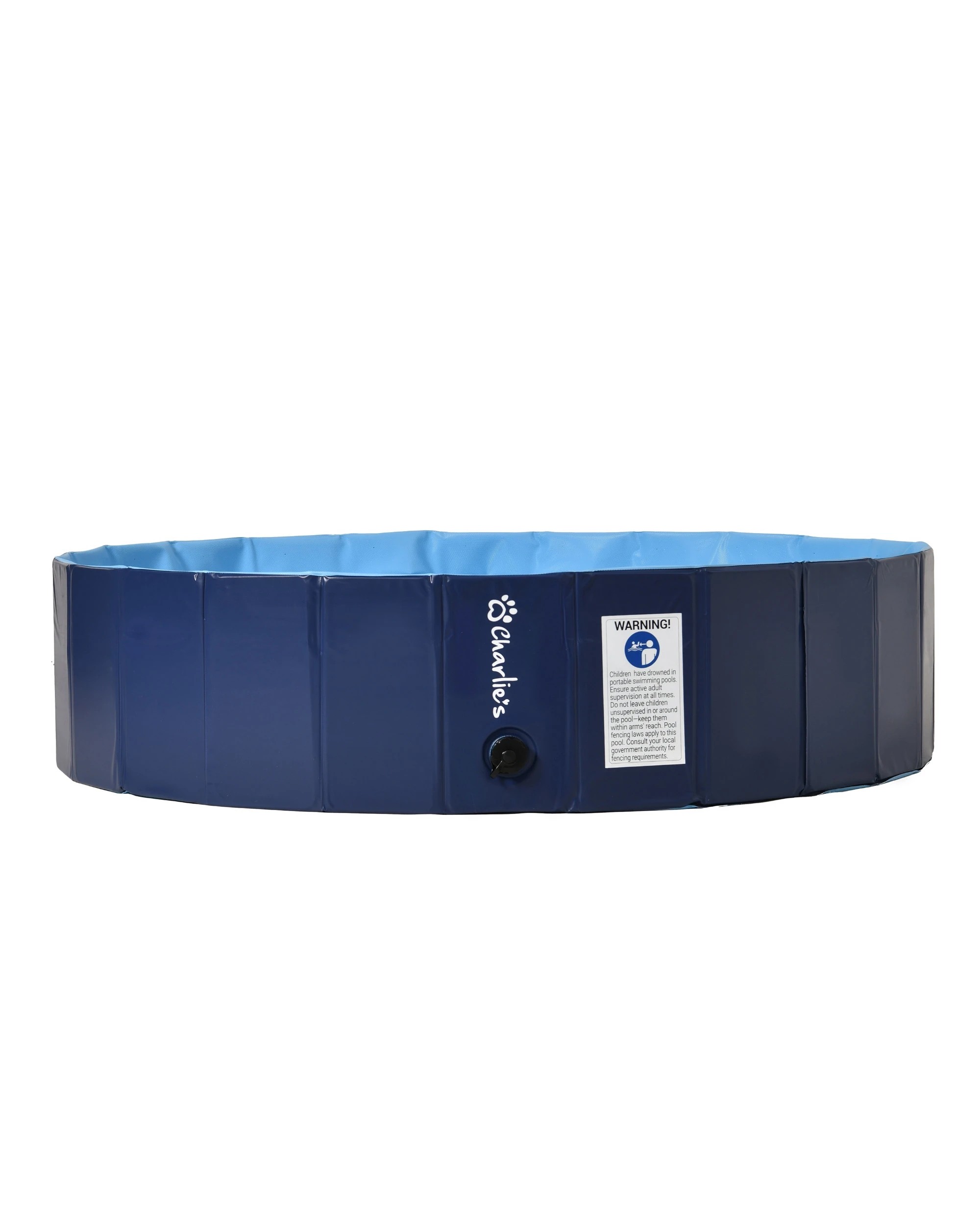 4 Charlie's Splash Society Sprinkler Dog Pool 120x30cm Large - Blue, 4 of 9