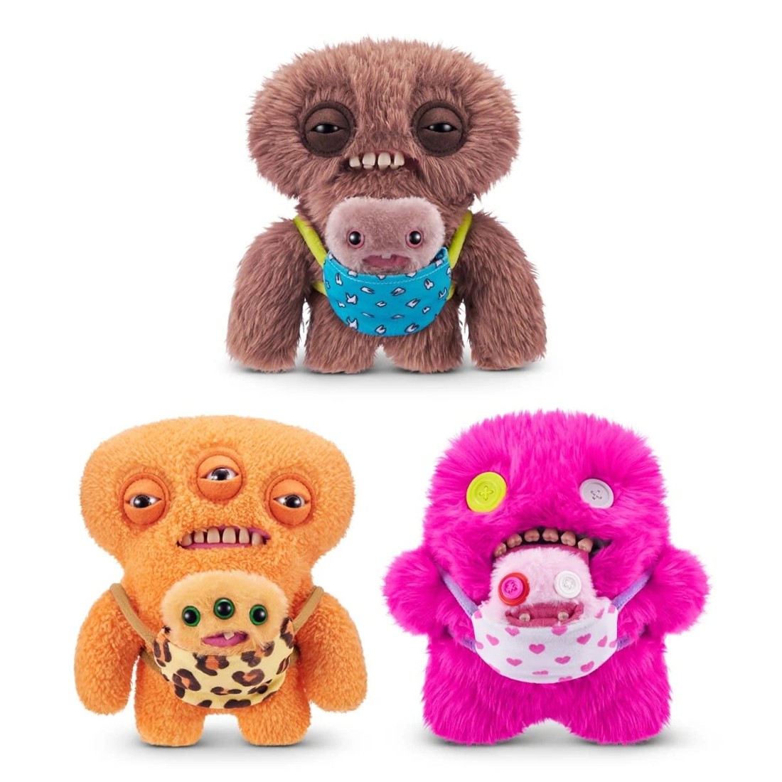 2 Zuru Fuggler Funny Ugly Monster: Mini Rascals - Assorted, 2 of 6