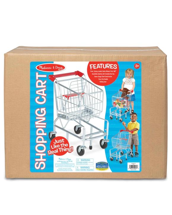 Melissa and Doug Grocery Shopping Cart