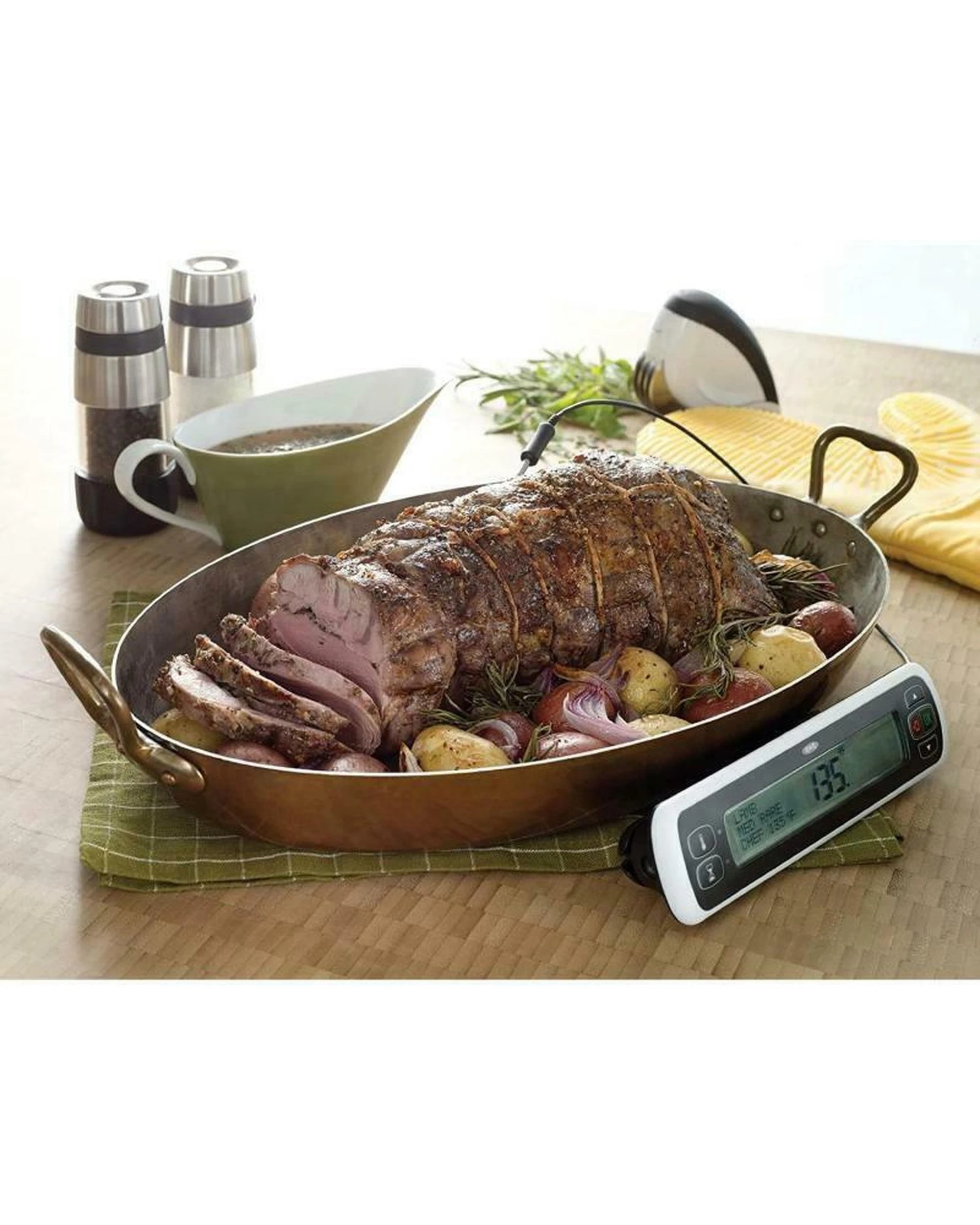 4 OXO Good Grips Stainless Steel Accent MessFree Salt & Pepper Grinder Set, 4 of 6