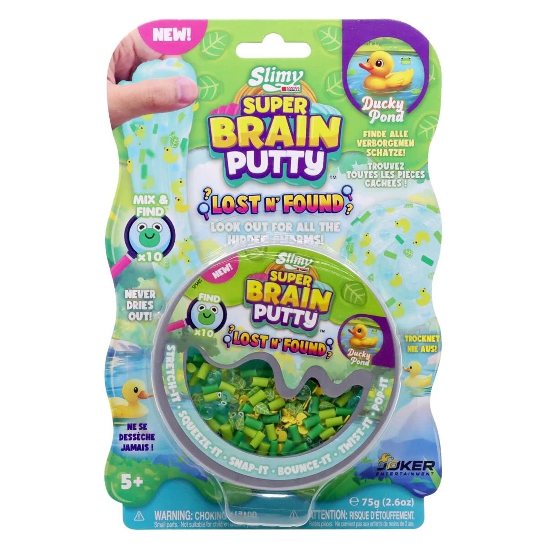 2 Joker Entertainment Slimy Super Brain Putty - Assorted, 2 of 5