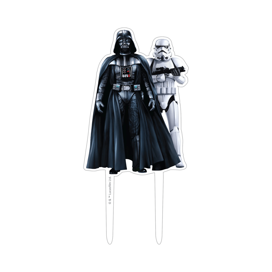 1 Amscan Star Wars Acrylic Cake Topper, 1 of 2