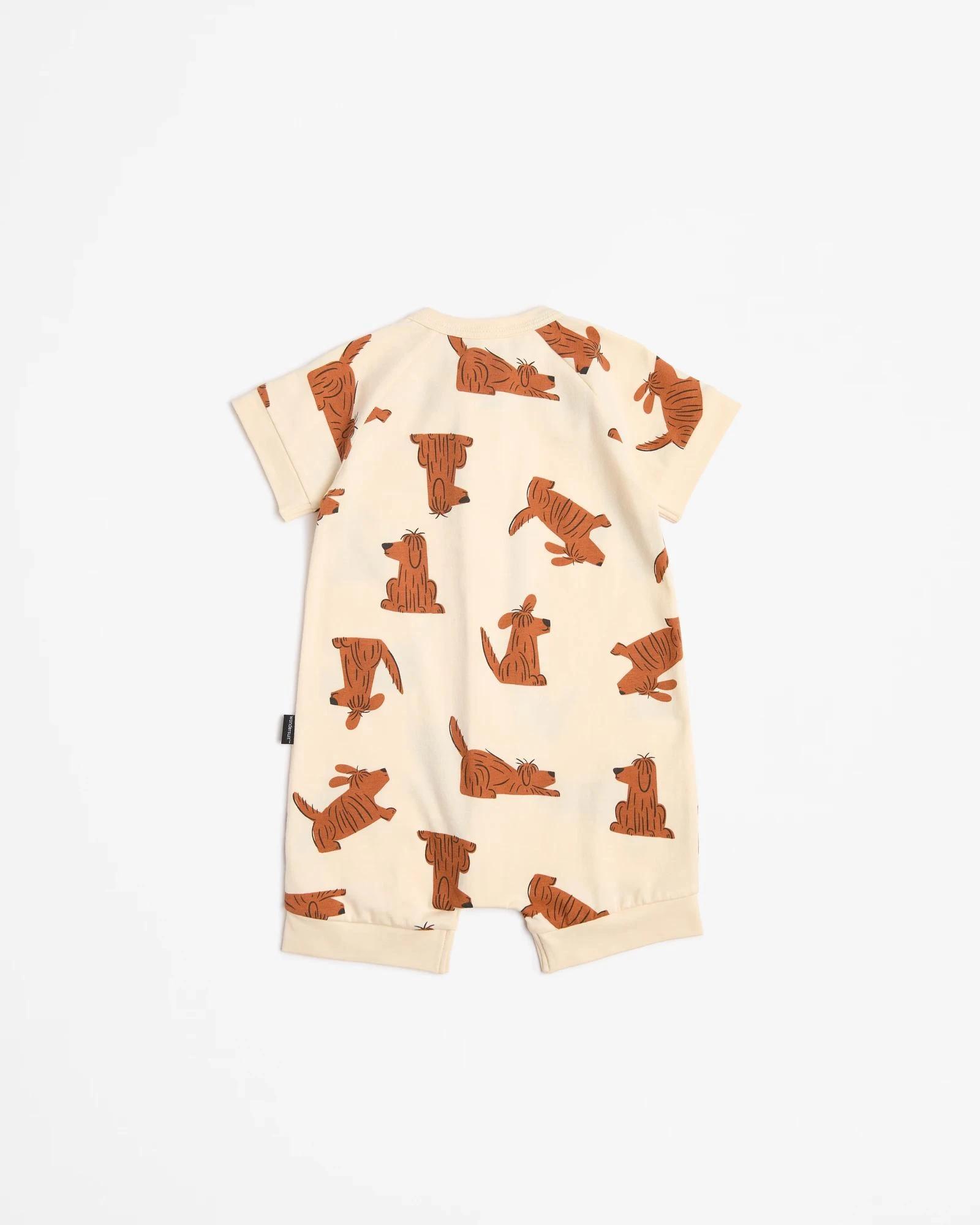 4 Bonds Baby Zippy Wondersuit Romper VANILLA CREAM RUN FREE RALPH, 4 of 5