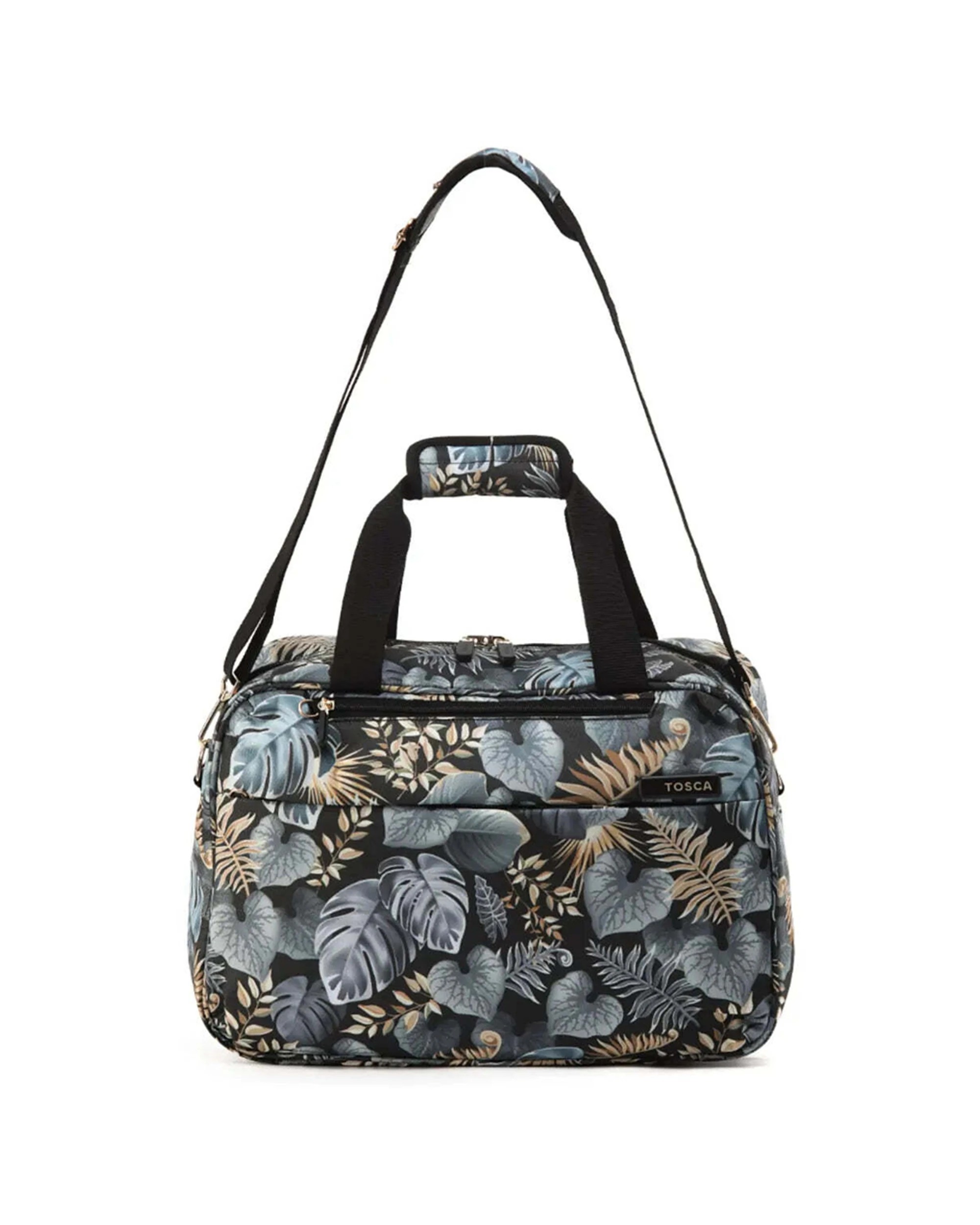 3 Tosca So-Lite 28L Cabin Onboard Fabric Overnight Tote Bag - Black, 3 of 4