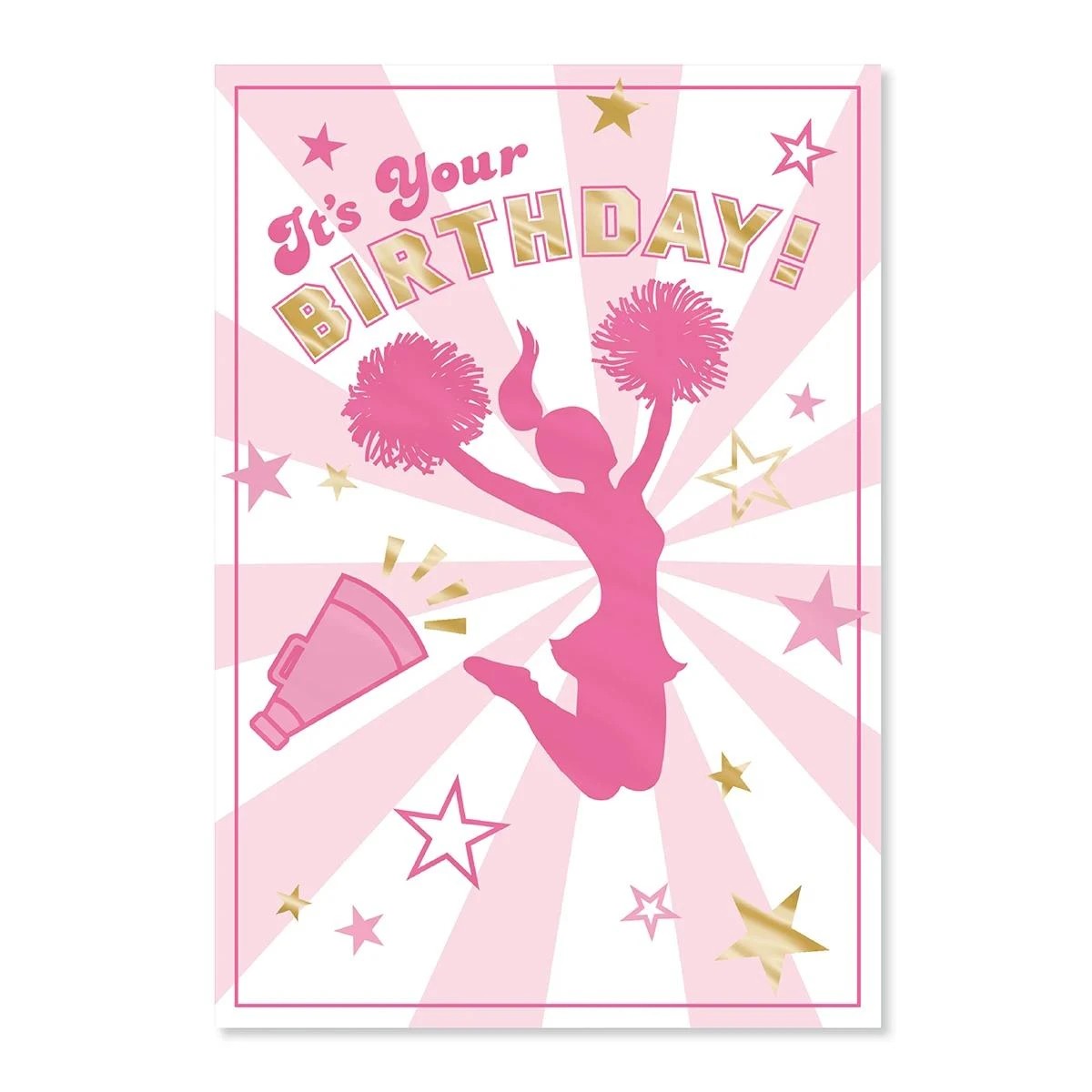 3 Connections From Hallmark Birthday Card - Cheerleader, 3 of 3