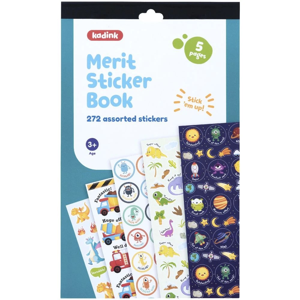 2 Kadink Merit Sticker Book Dinosaurs, 2 of 2