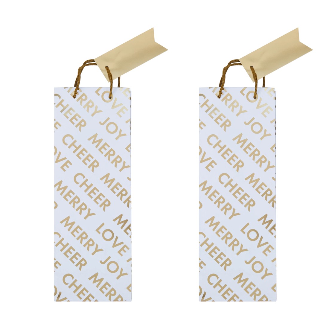 5 2 Pack Christmas Bottle Bags - Assorted, 5 of 9