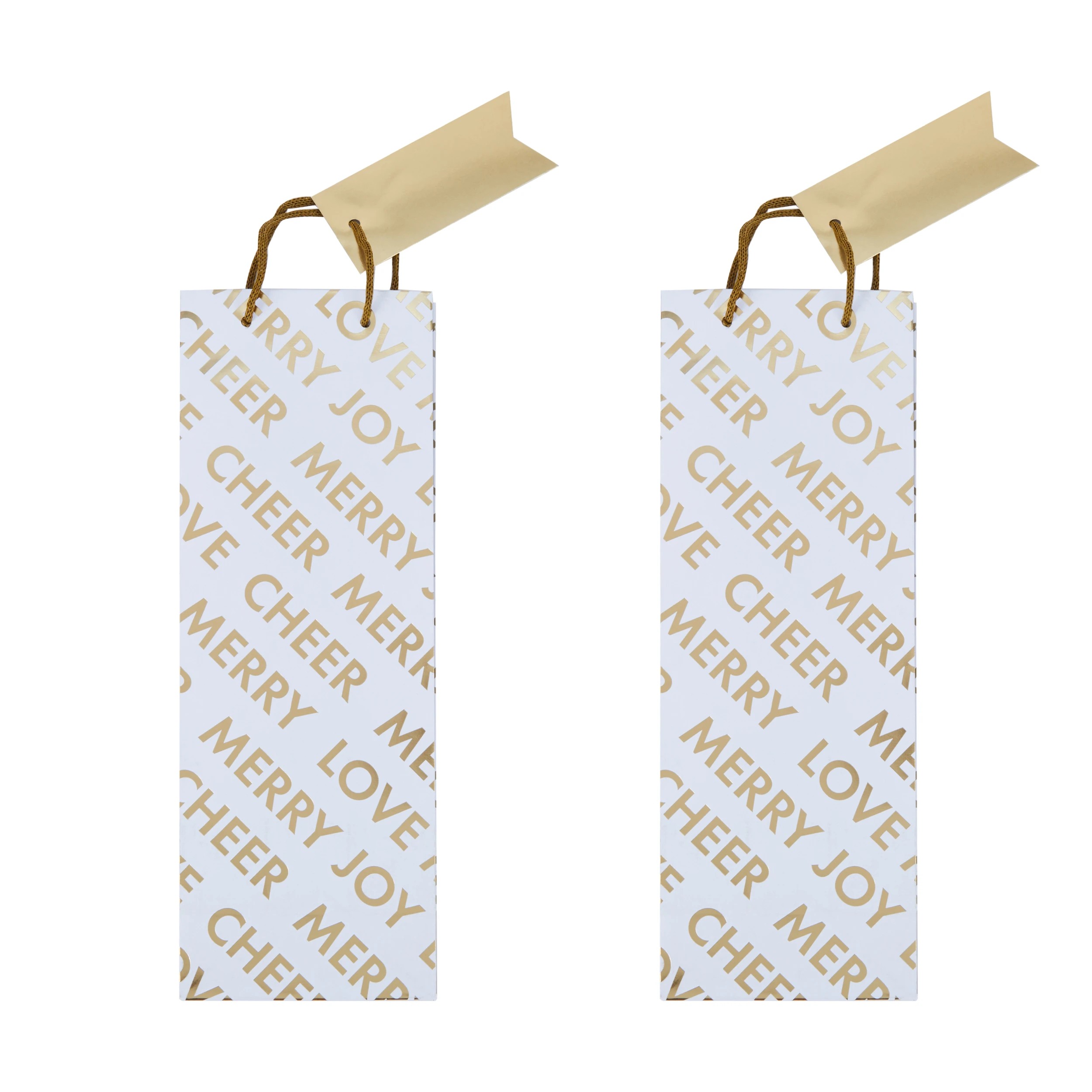 5 2 Pack Christmas Bottle Bags - Assorted, 5 of 9