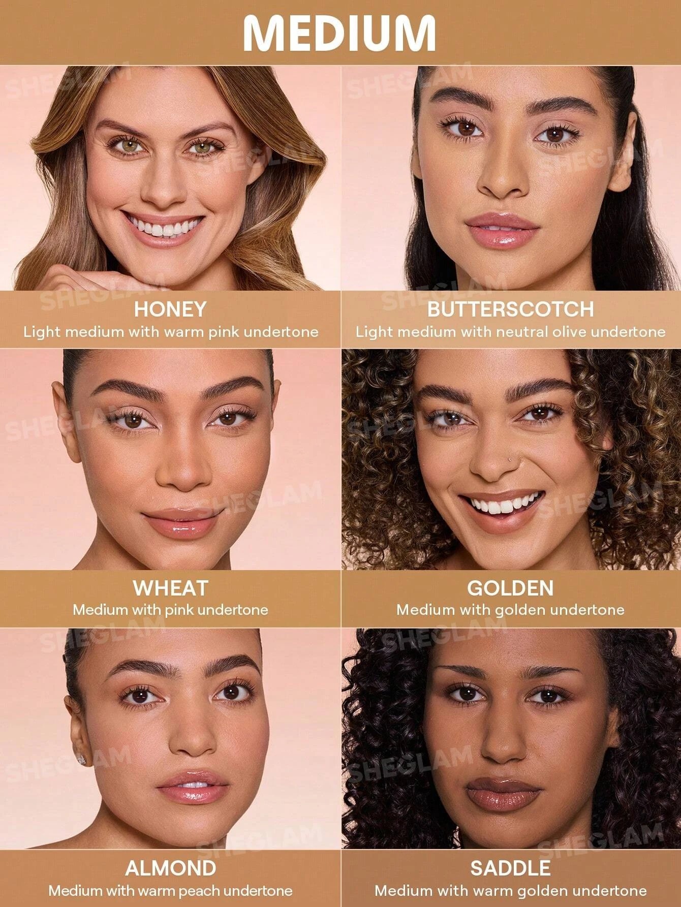 3 SHEGLAM Lock & Go Long-Lasting Cushion Foundation - Golden, 3 of 9