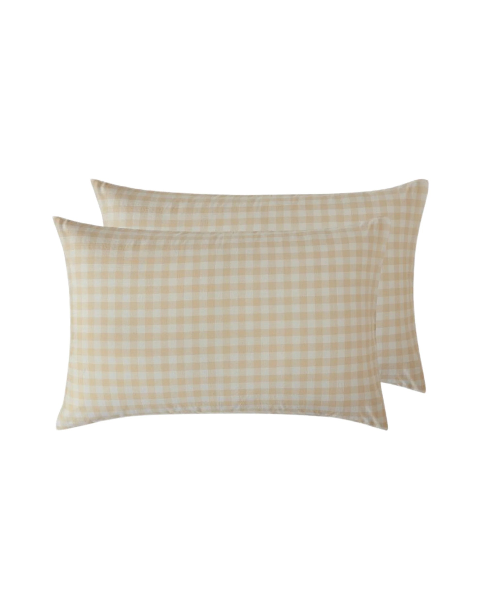 7 Gioia Casa Yarn-Dyed Vintage Washed Cotton Quilt Cover Set - Single Bed - Oatmeal, 7 of 7