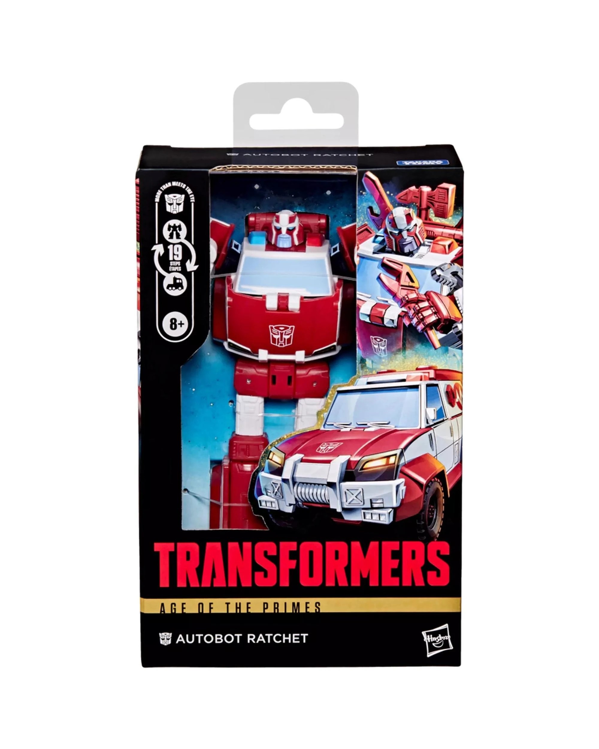 4 Transformers Age of the Primes Deluxe Class Autobot Ratchet, 4 of 5