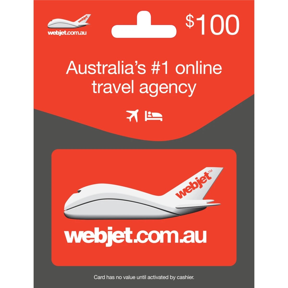 1 Webjet $100 Gift Card