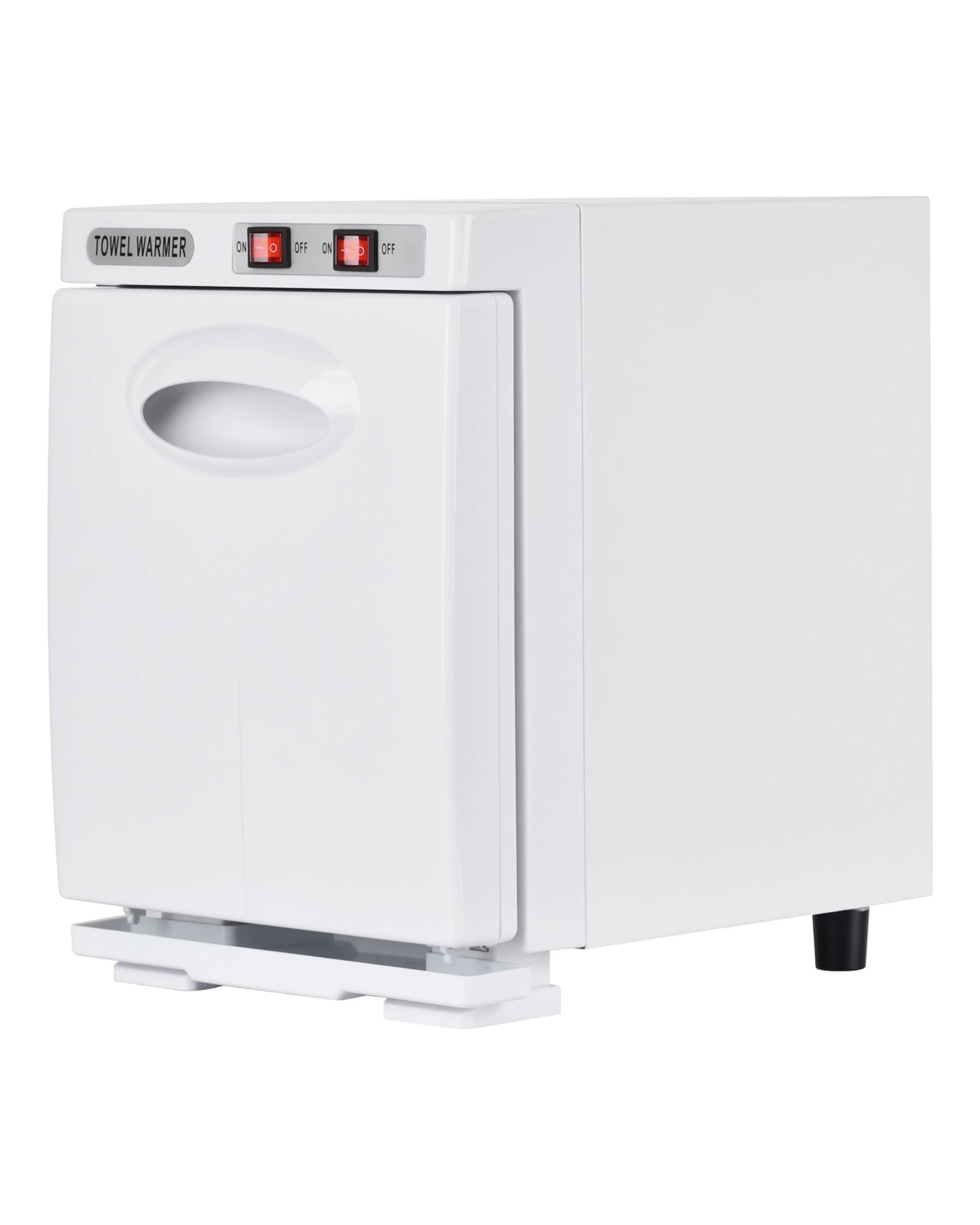 5 Advwin 8L Hot Towel Warmer Cabinet with Stainless Steel Rack Fast Heating for Beauty Salon Home Massage - White, 5 of 5